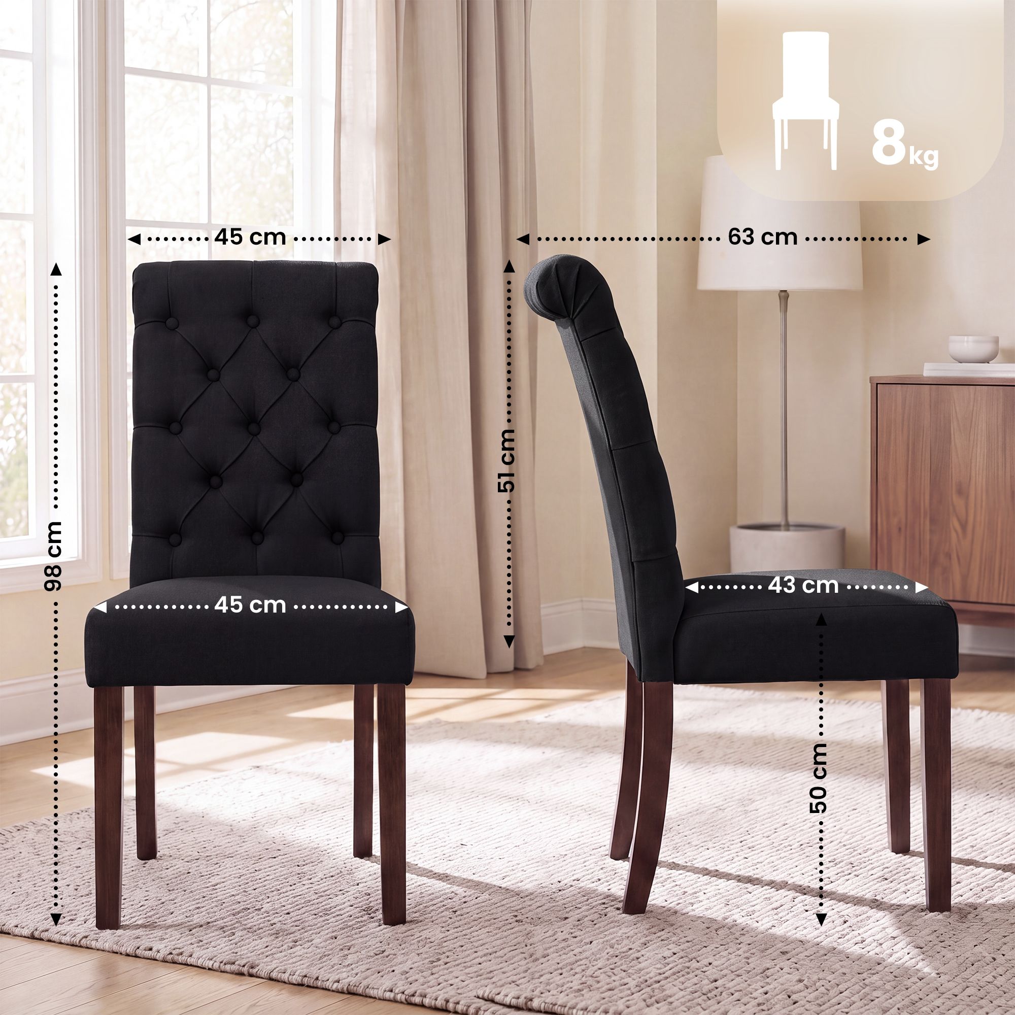 Silla de comedor Lisburn