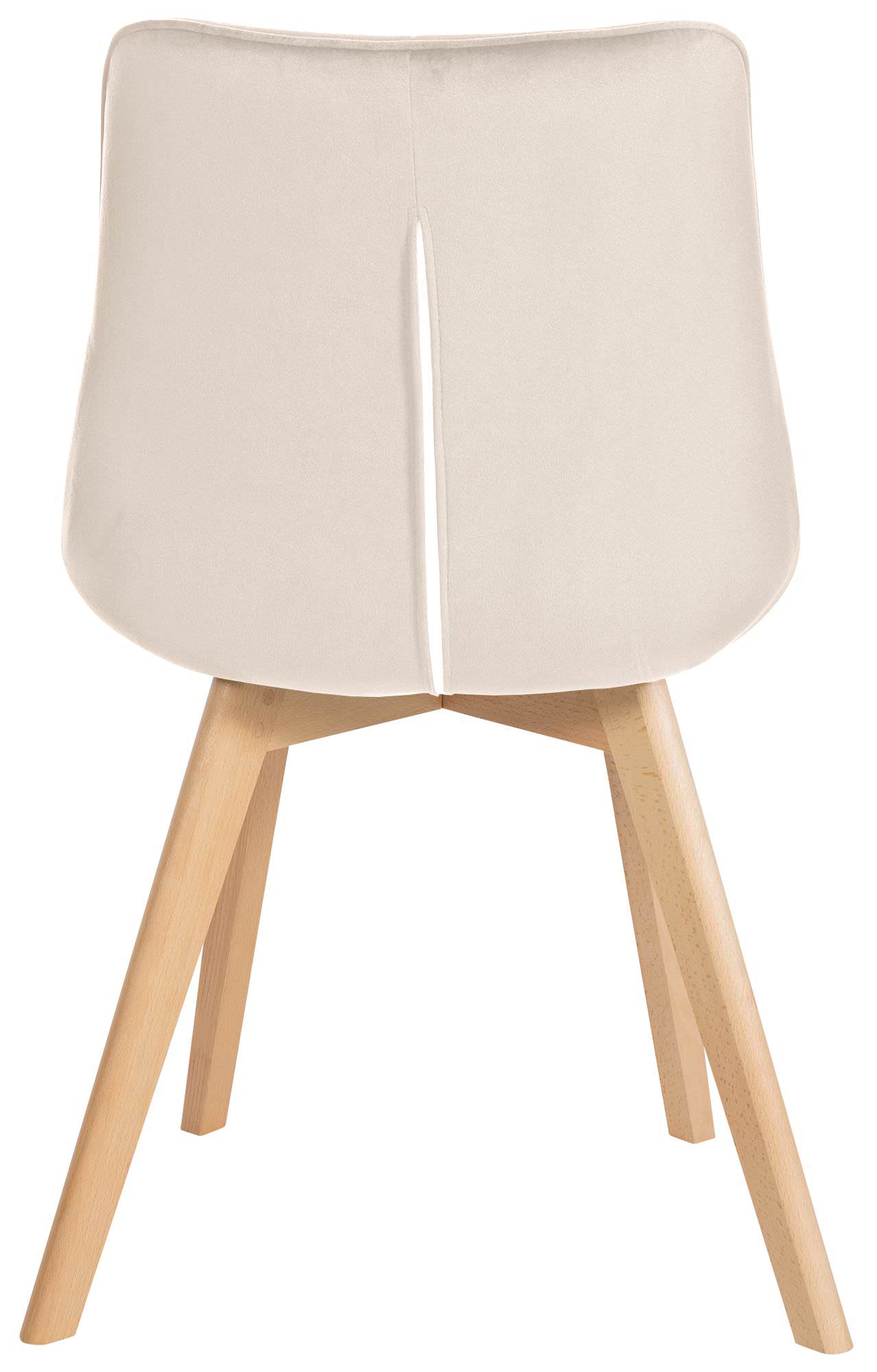 Set de 2 Sillas de comedor Brook en terciopelo