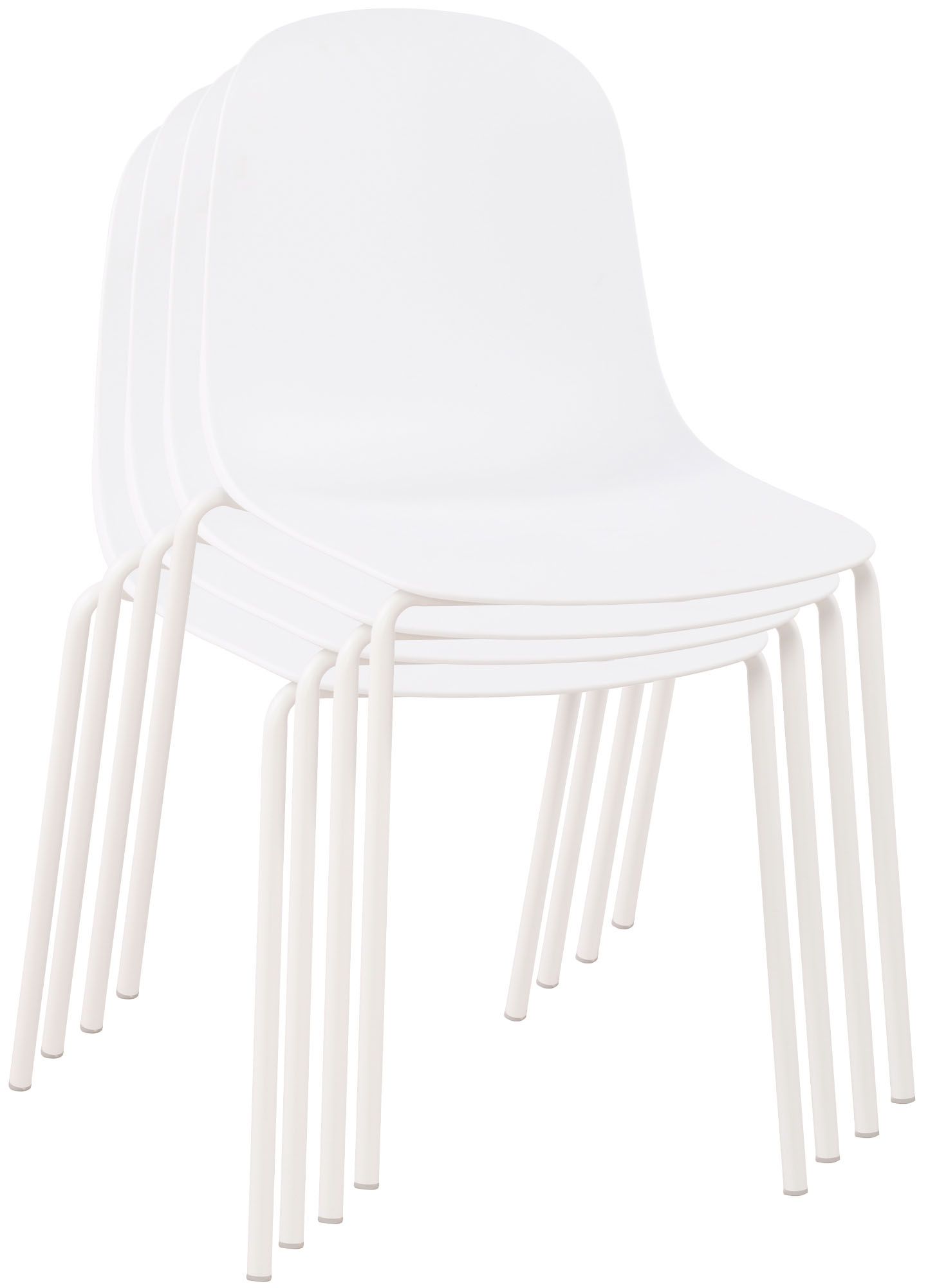 Conjunto de muebles de jardin Nerra con 4 sillas