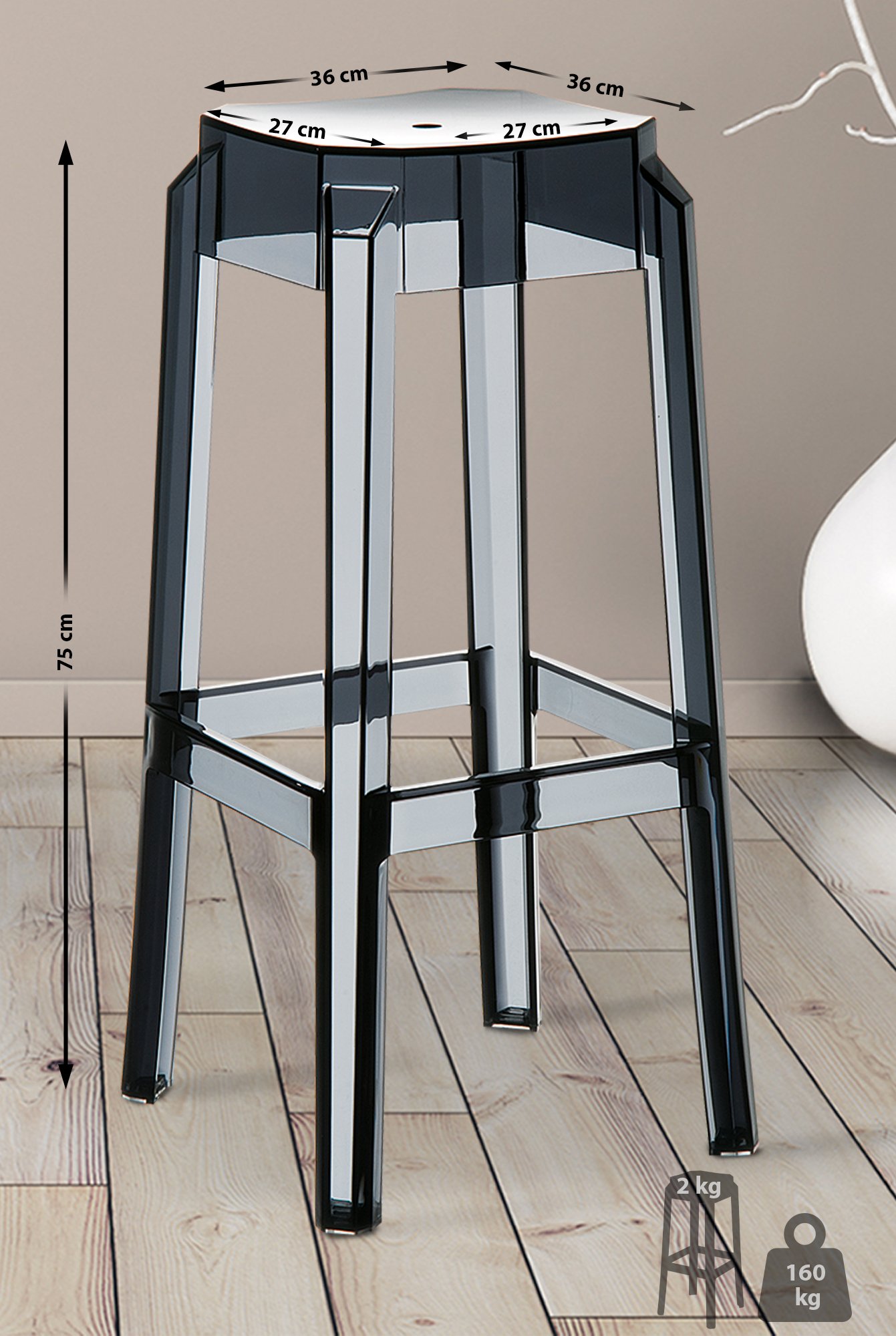 Taburete Fox para Exteriores