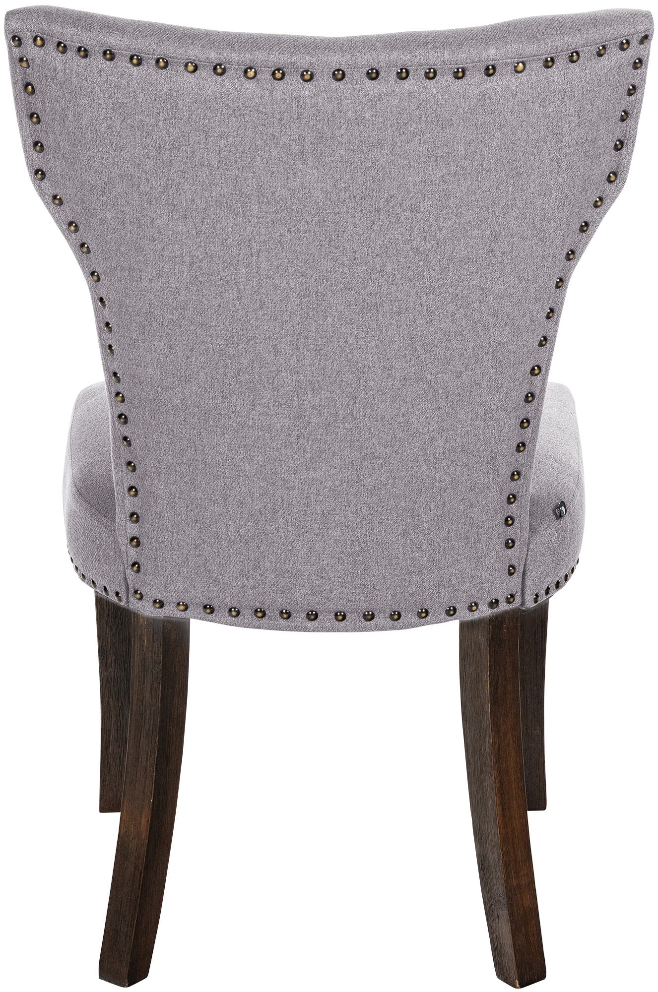 Set de 2 sillas de comedor Zadar en tela