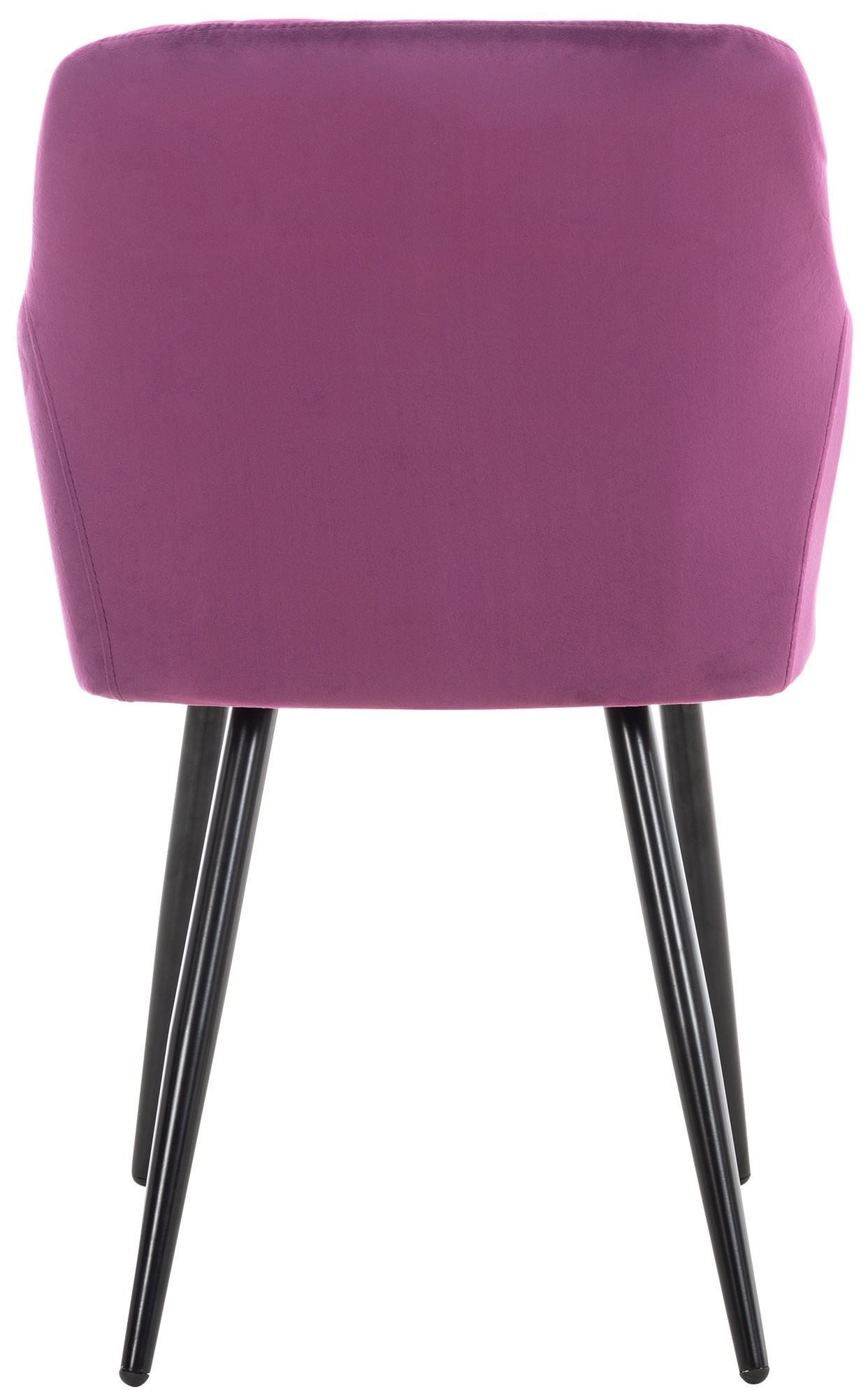 Juego de 4 sillas de comedor Shila en tela o terciopelo