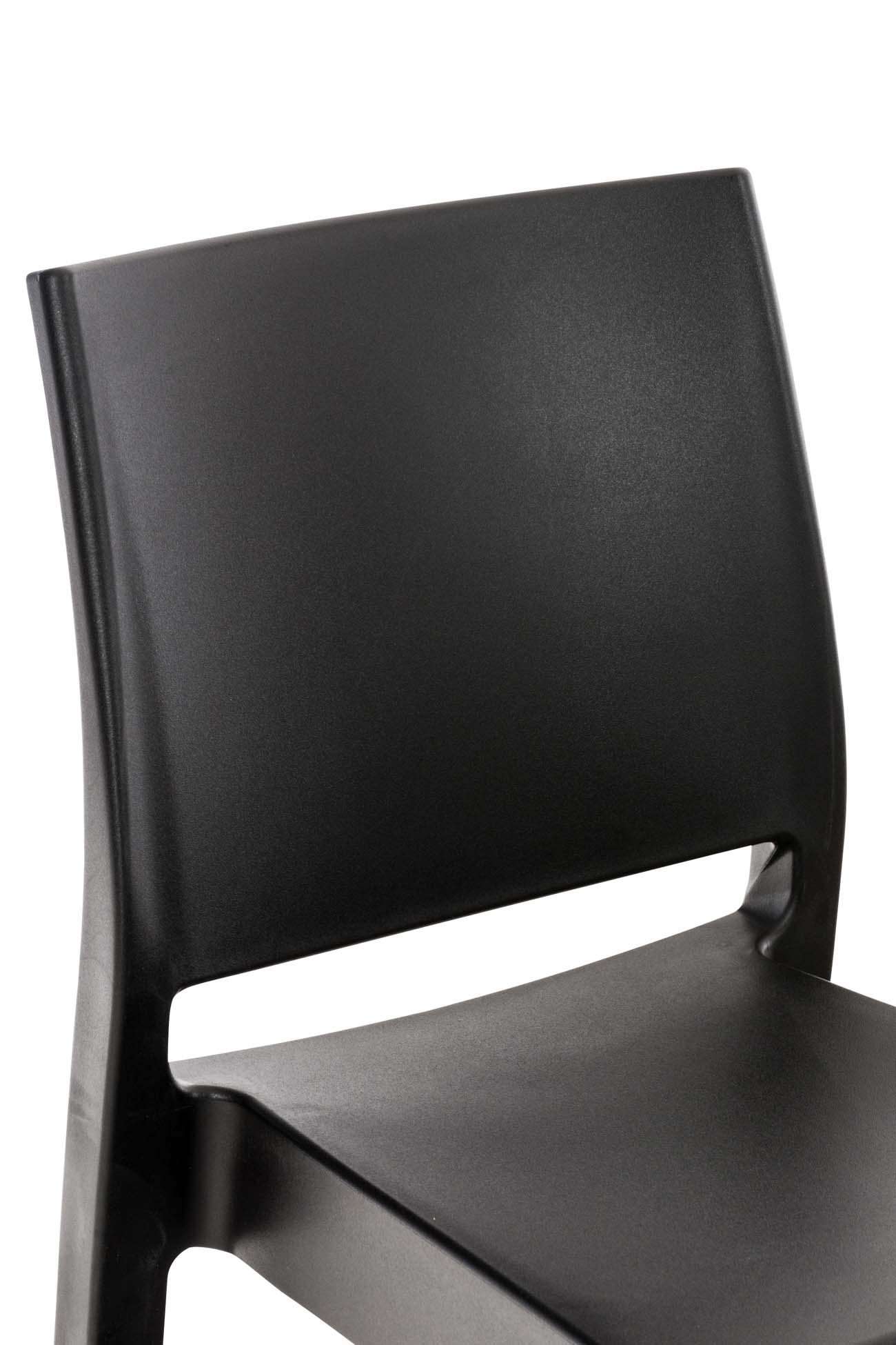 Juego de 4 taburetes de bar Maya de plastico