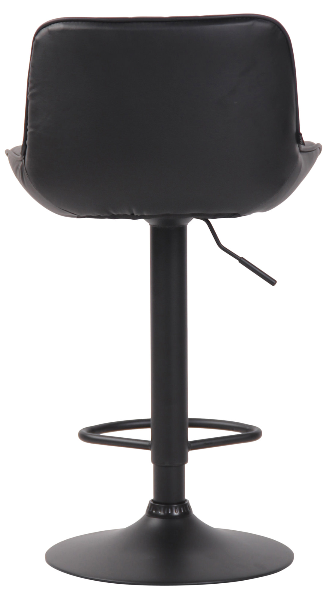 Pack de 2 taburetes de bar Lentini en polipiel