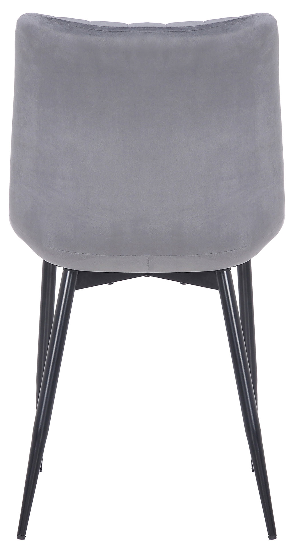 Set de 2 Sillas de comedor Rahden en terciopelo