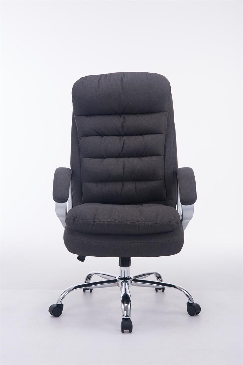 Silla de oficina XXL Vancouver tapizada en tela