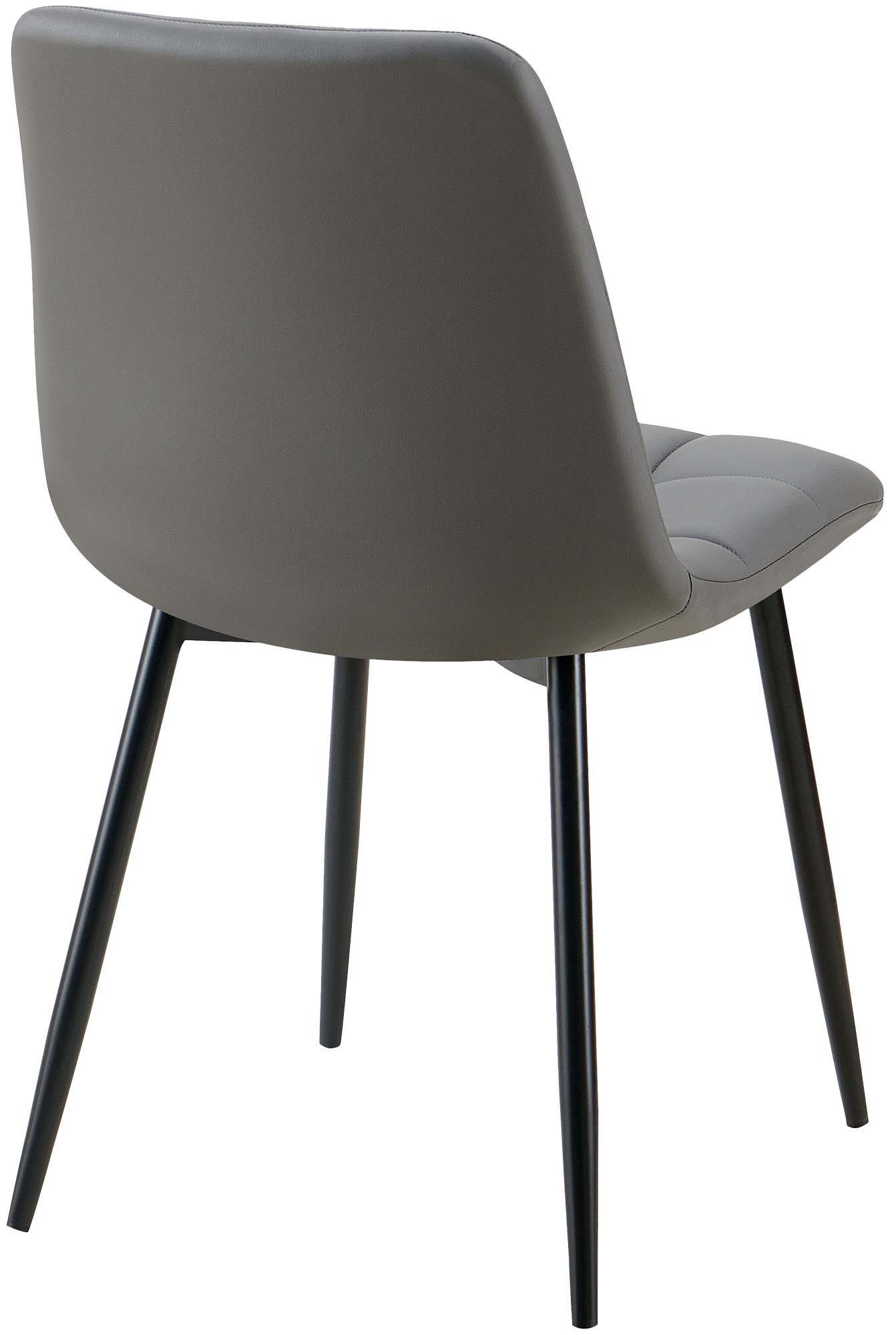 Set de 4 sillas de comedor Antibes en polipiel
