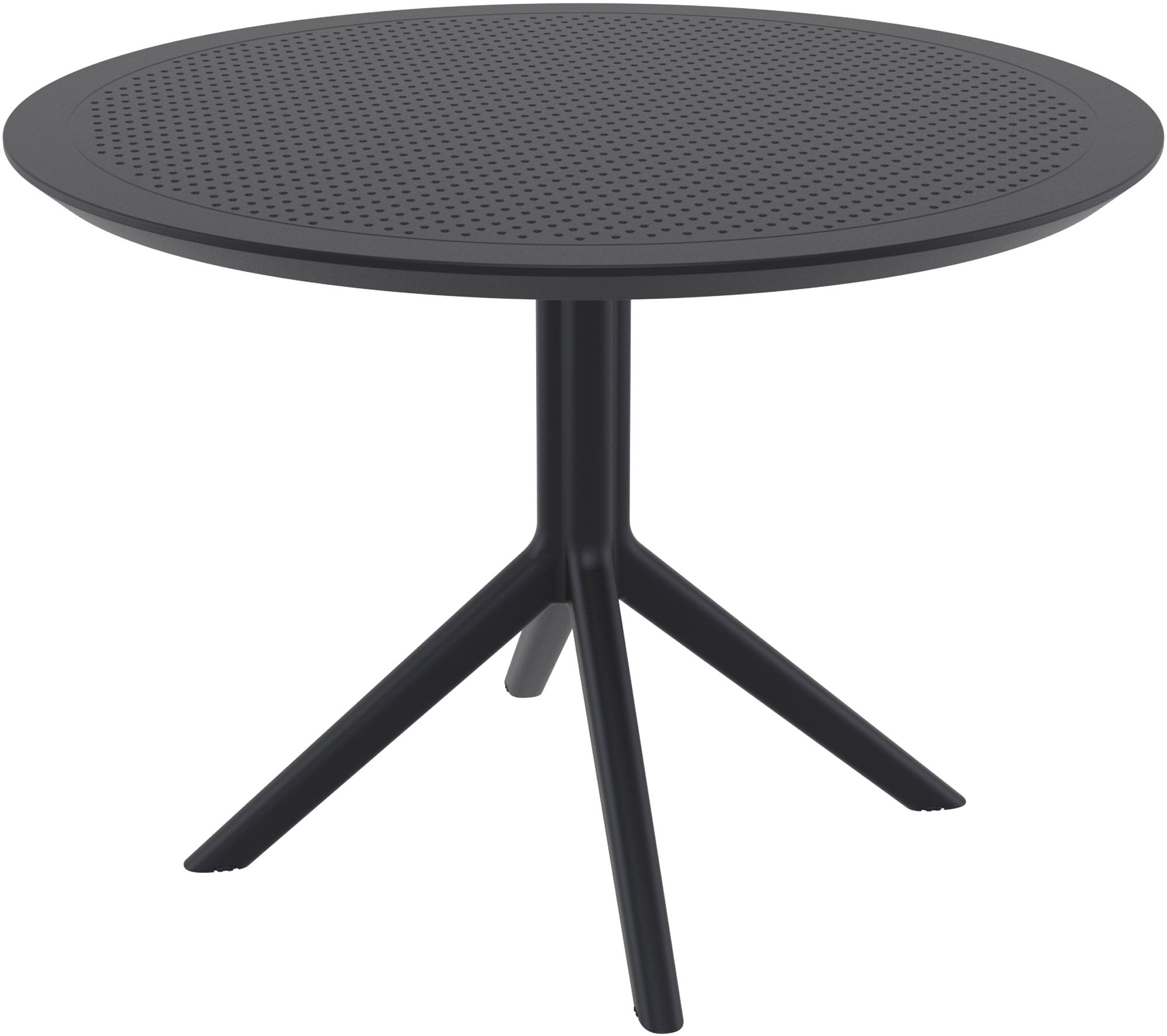 Mesa Redonda Sky para Jardín y Terraza, Diametro 105 cm - Diseño Moderno Exterior