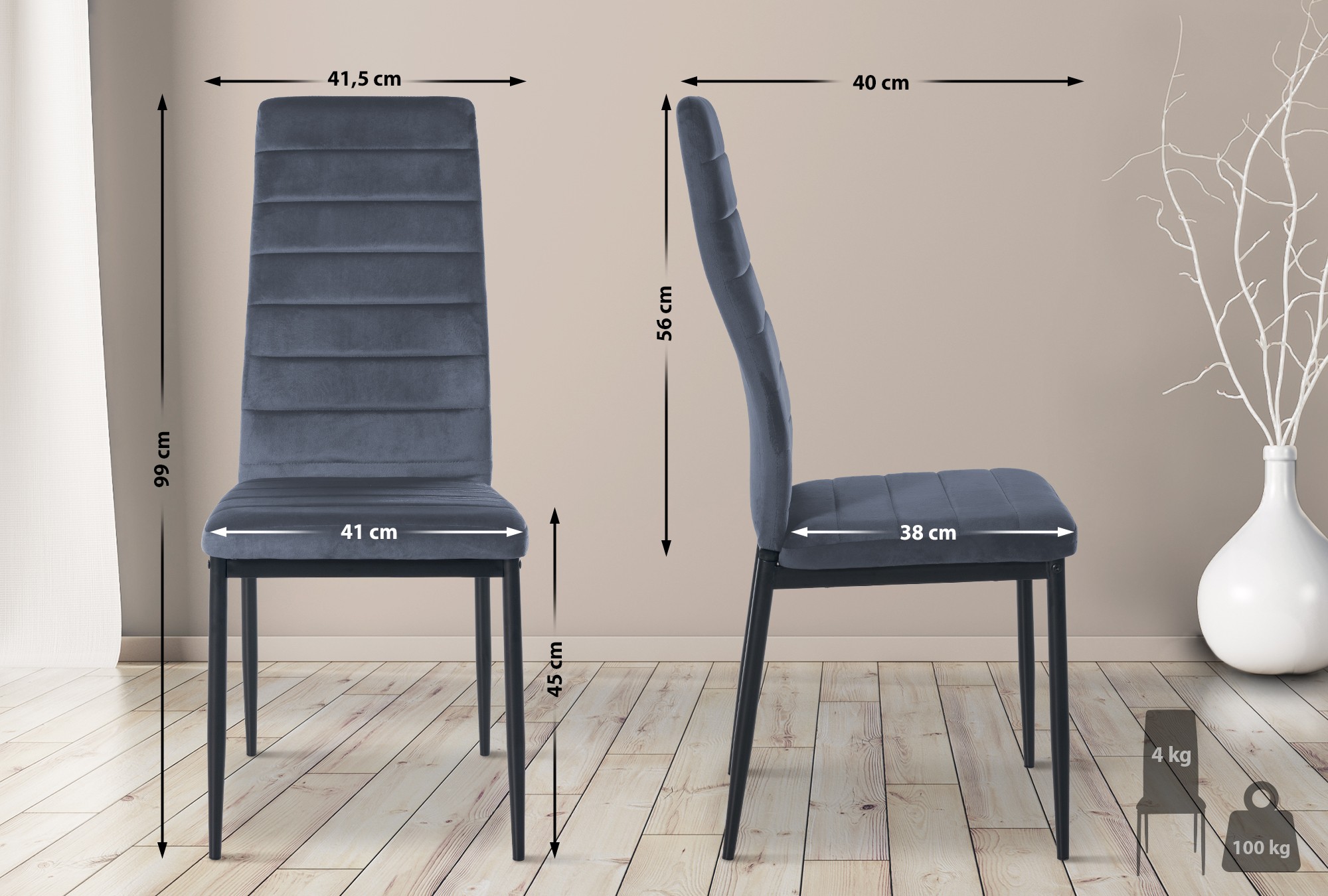 Silla de comedor Mayfair