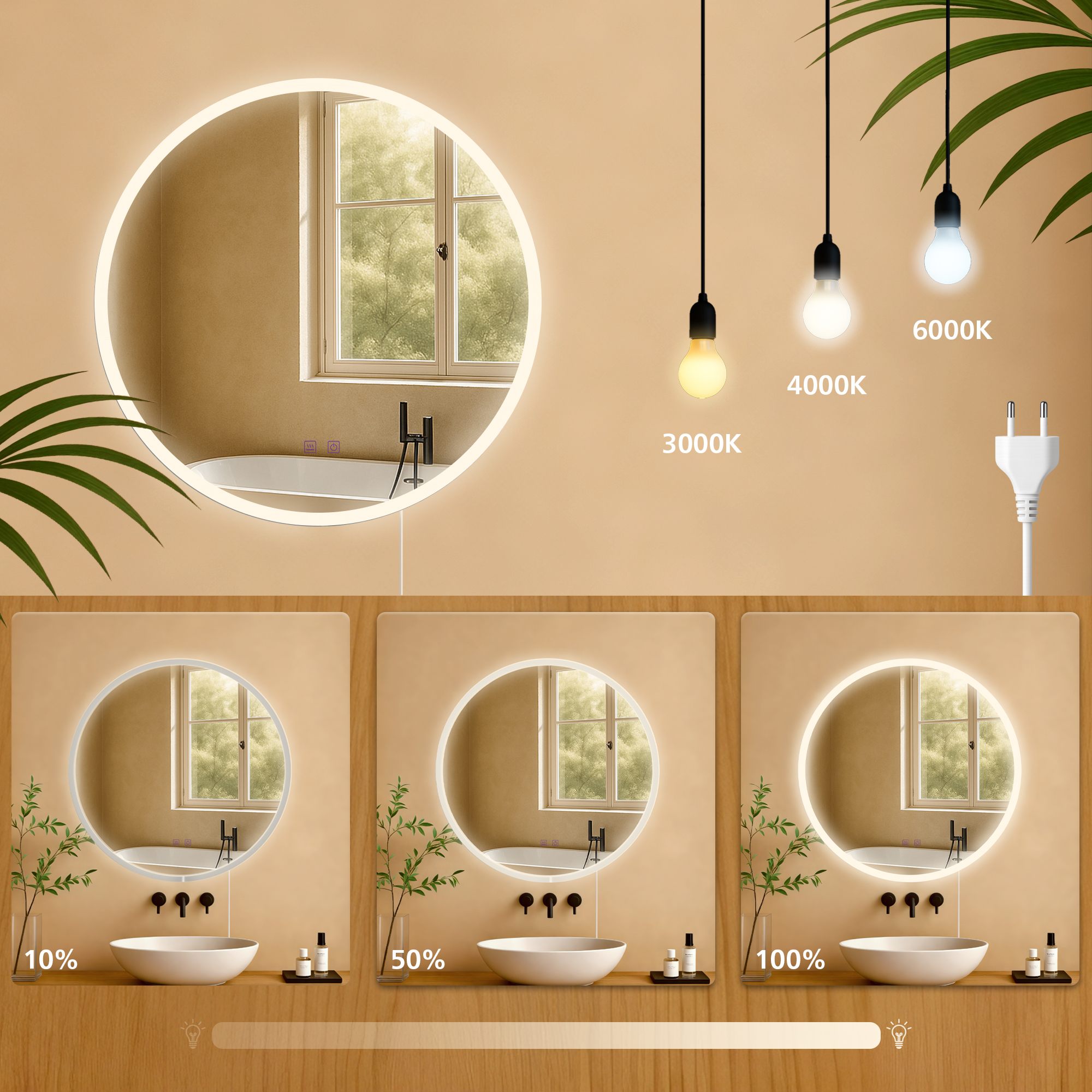 Espejo de baño Laconia