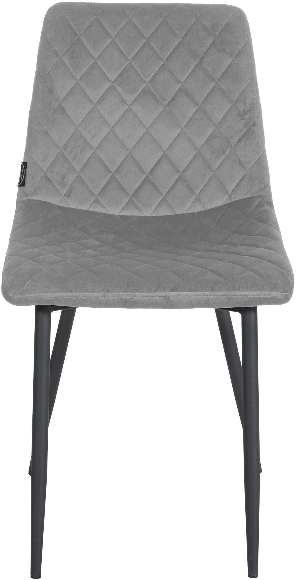 Set de 4 Sillas de comedor Telde en terciopelo