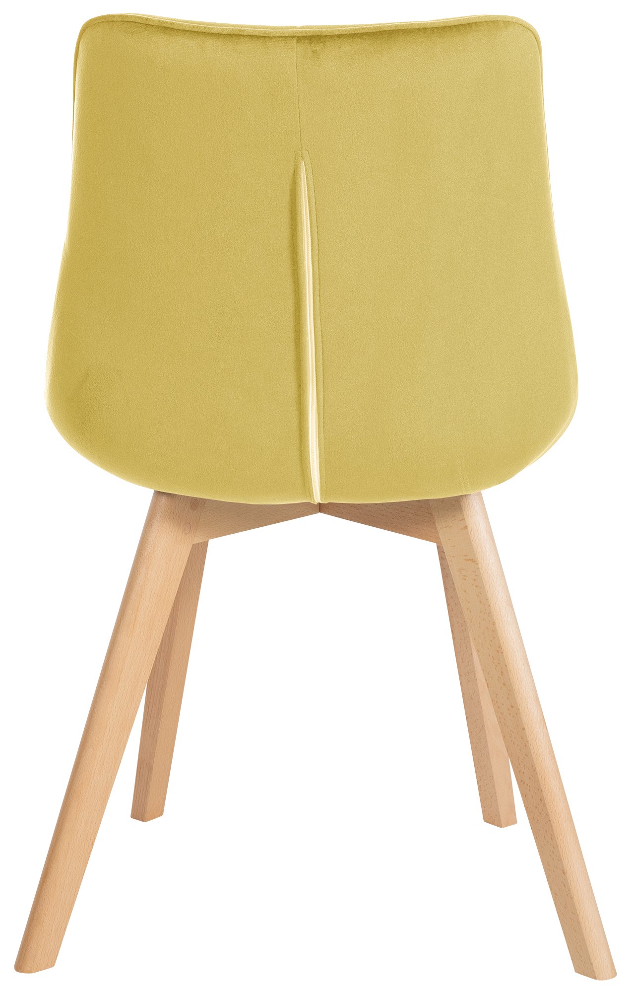 Silla de comedor Brook en terciopelo