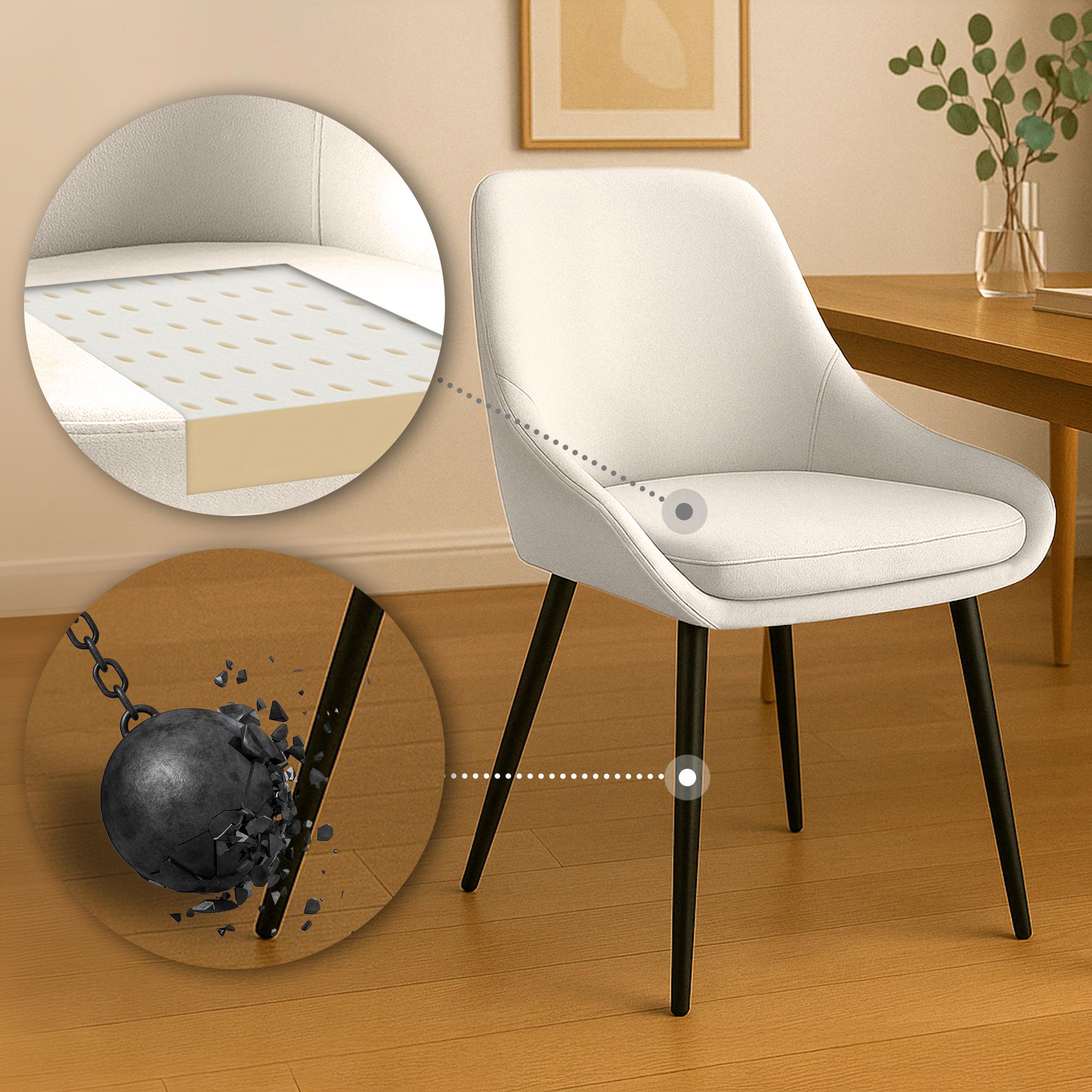Juego de 2 sillas de comedor Elmira