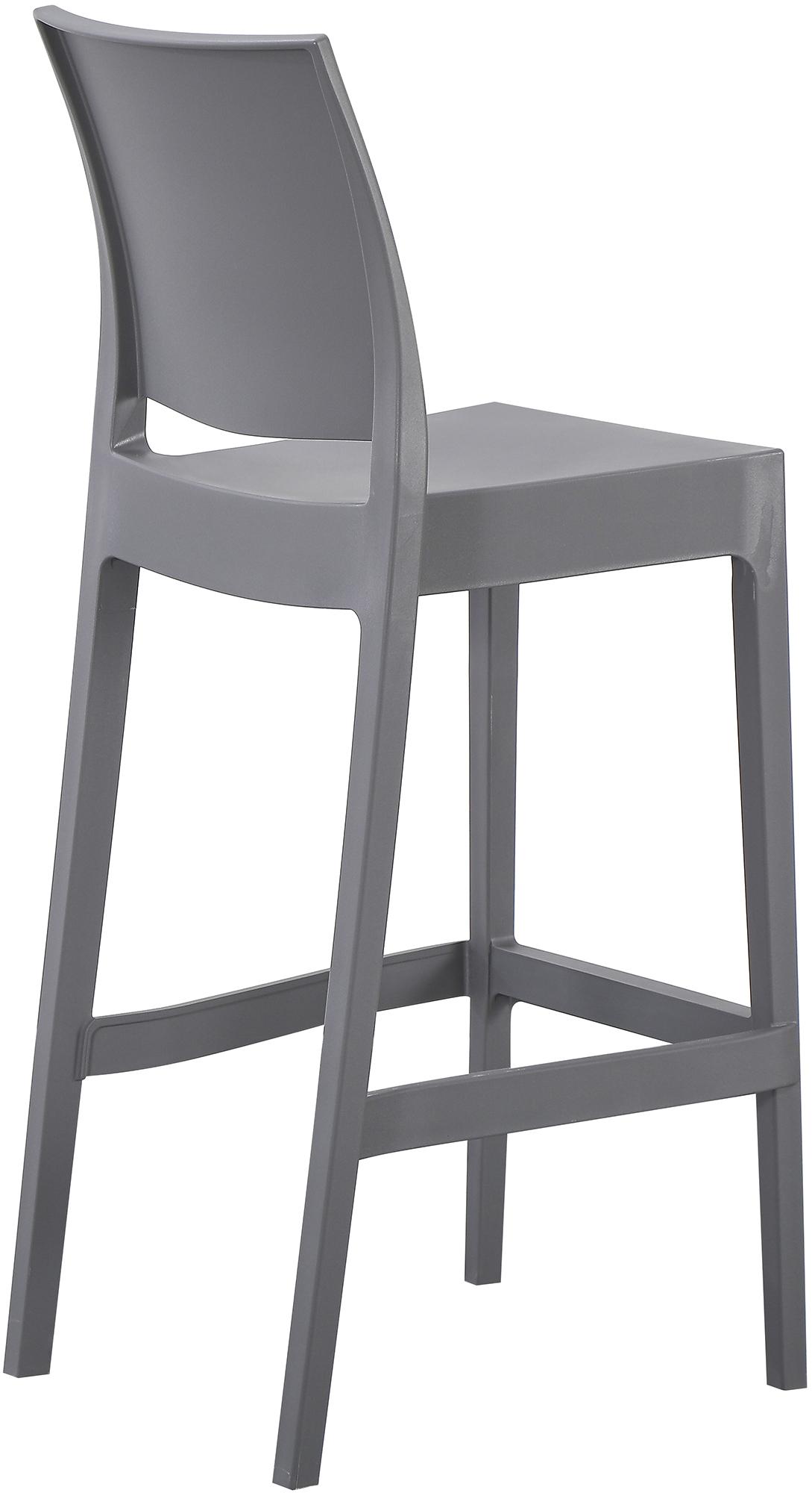 Taburete de bar Flamur - Silla alta de diseño moderno con protector de suelo y fácil montaje