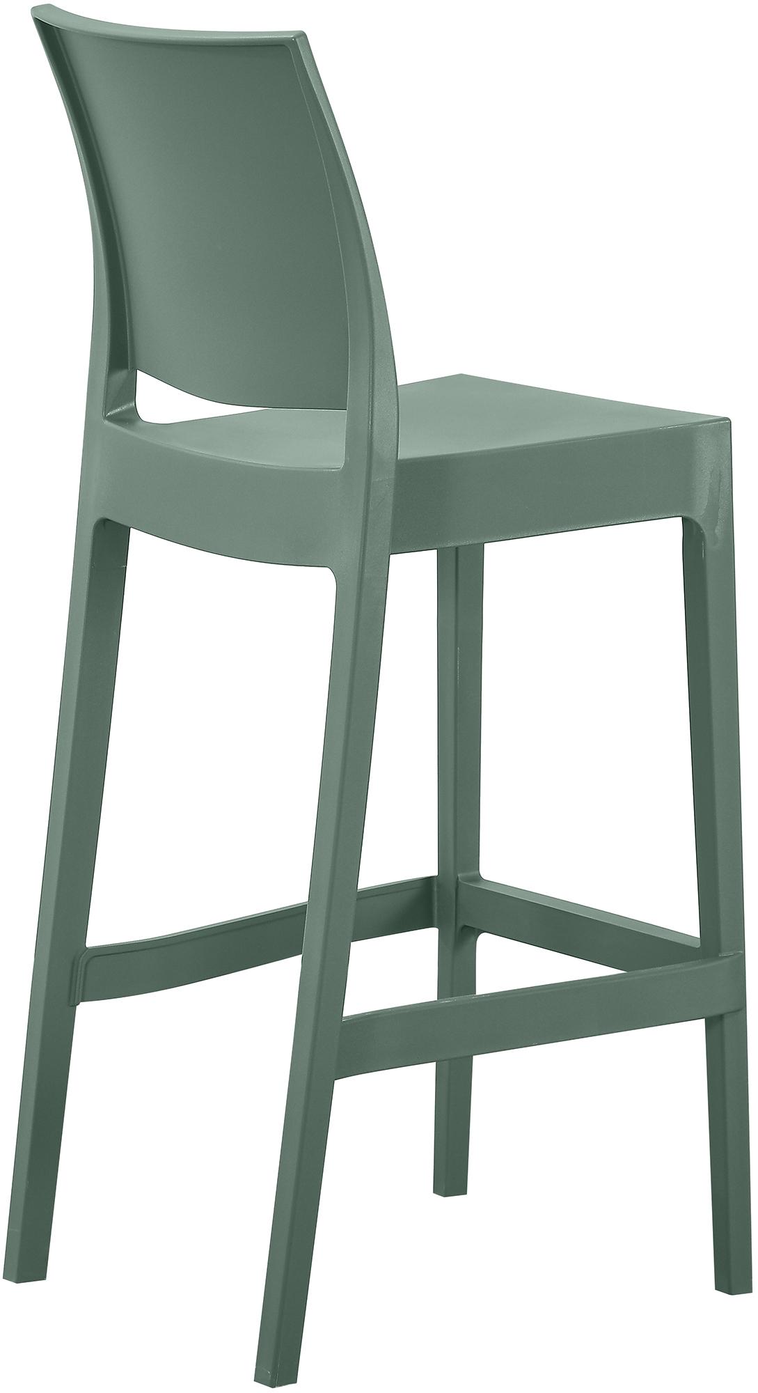 Taburete de bar Flamur - Silla alta de diseño moderno con protector de suelo y fácil montaje