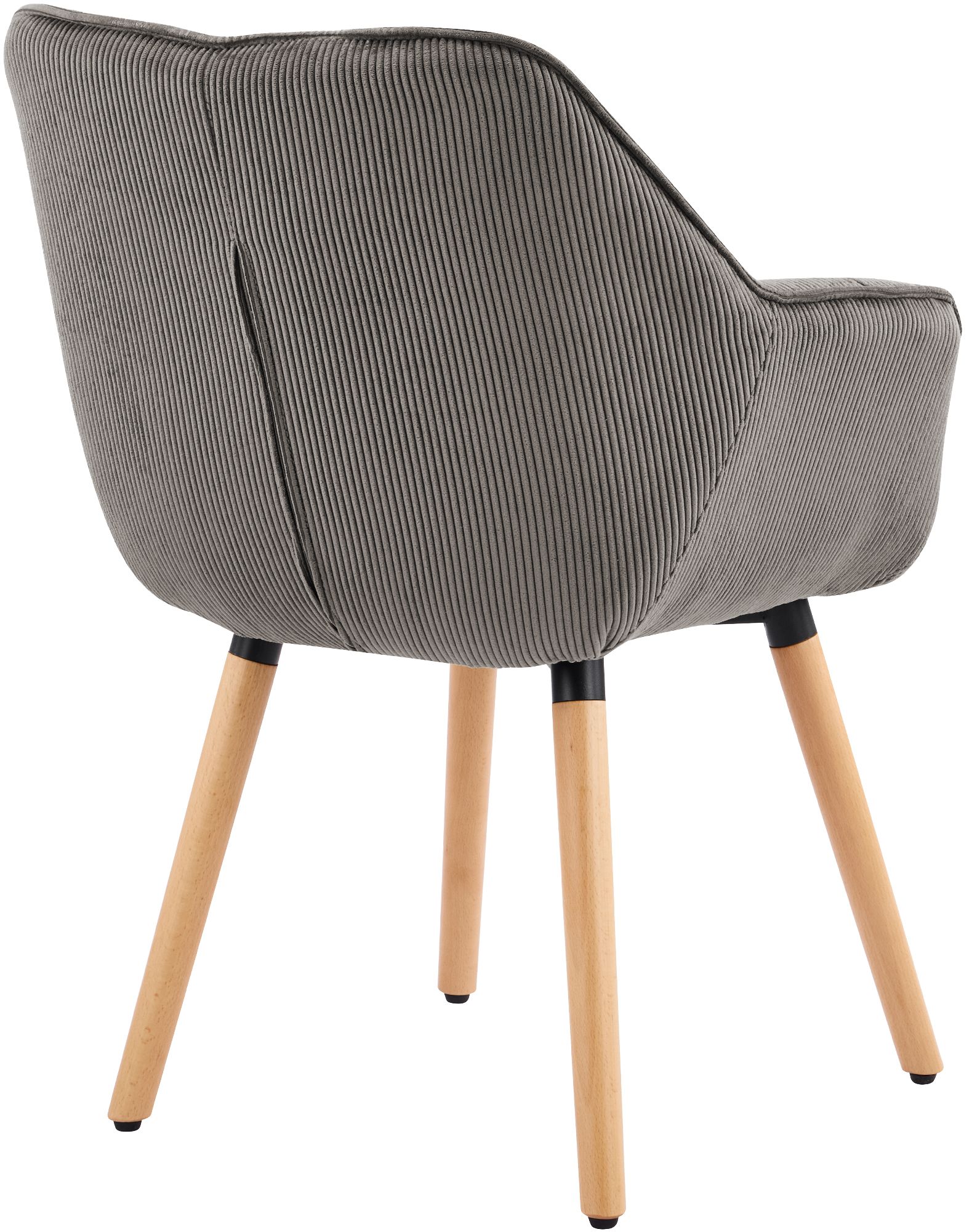 Silla de comedor Milford de pana: comodidad elegante y diseño moderno para tu hogar