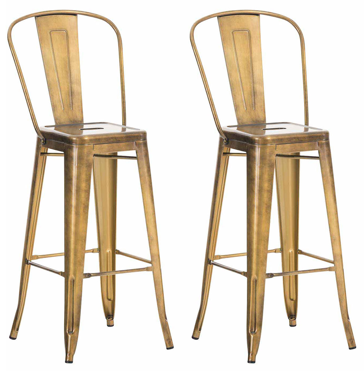 Set 2x Taburete Industrial Aiden