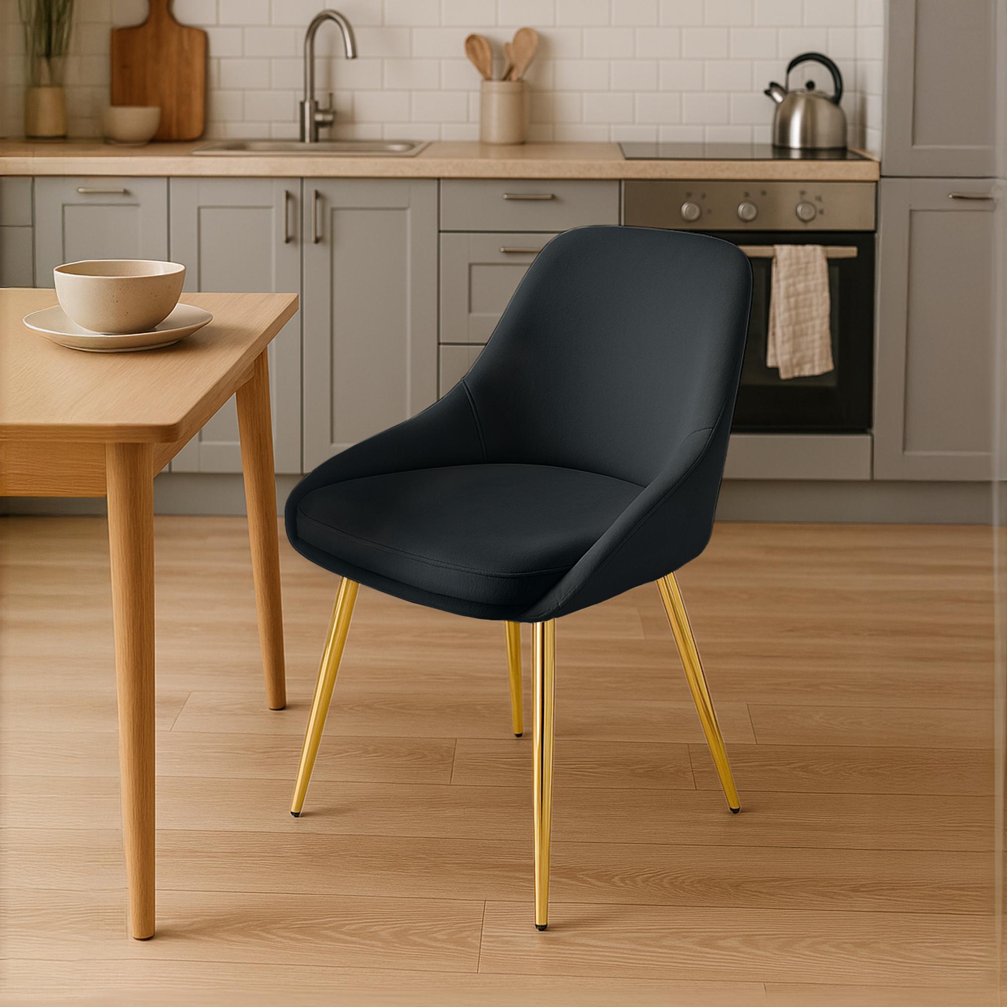 Silla de comedor Elmira Terciopelo