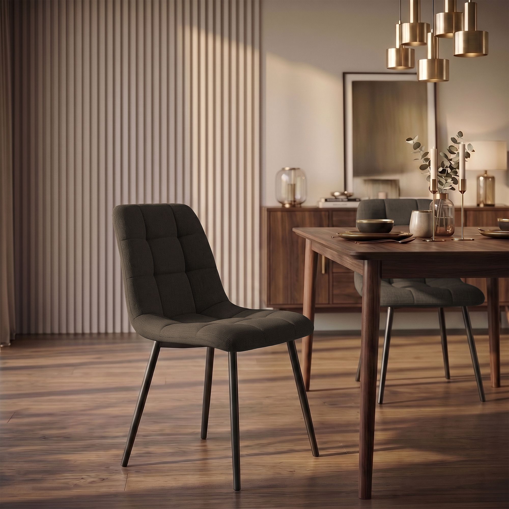 Set de 2 sillas de comedor Tilde