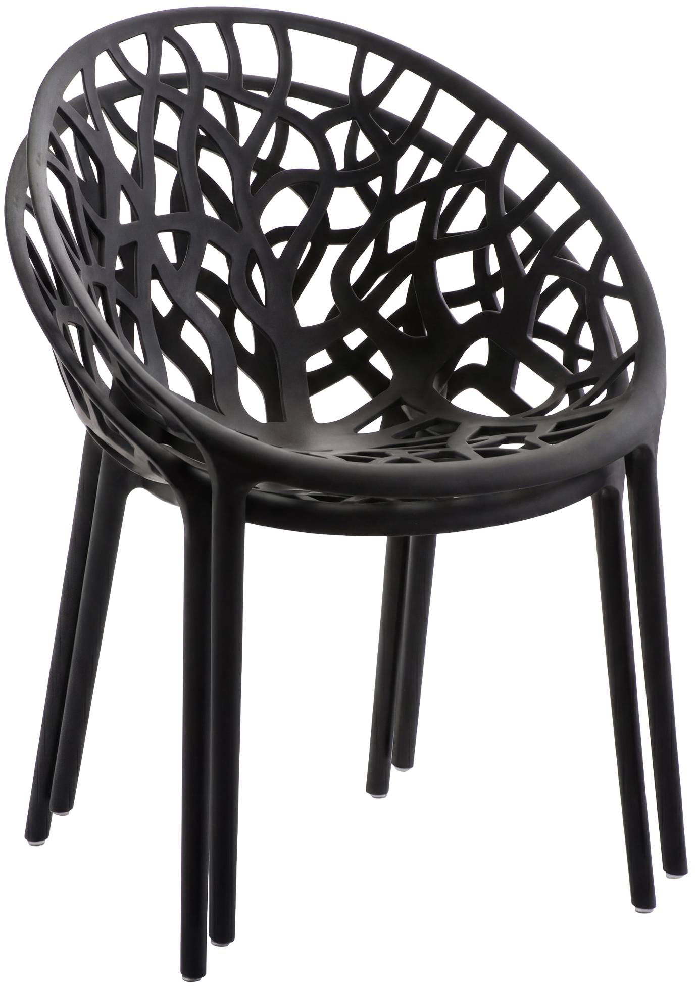 Conjunto de muebles de jardín Avara con 2 sillas