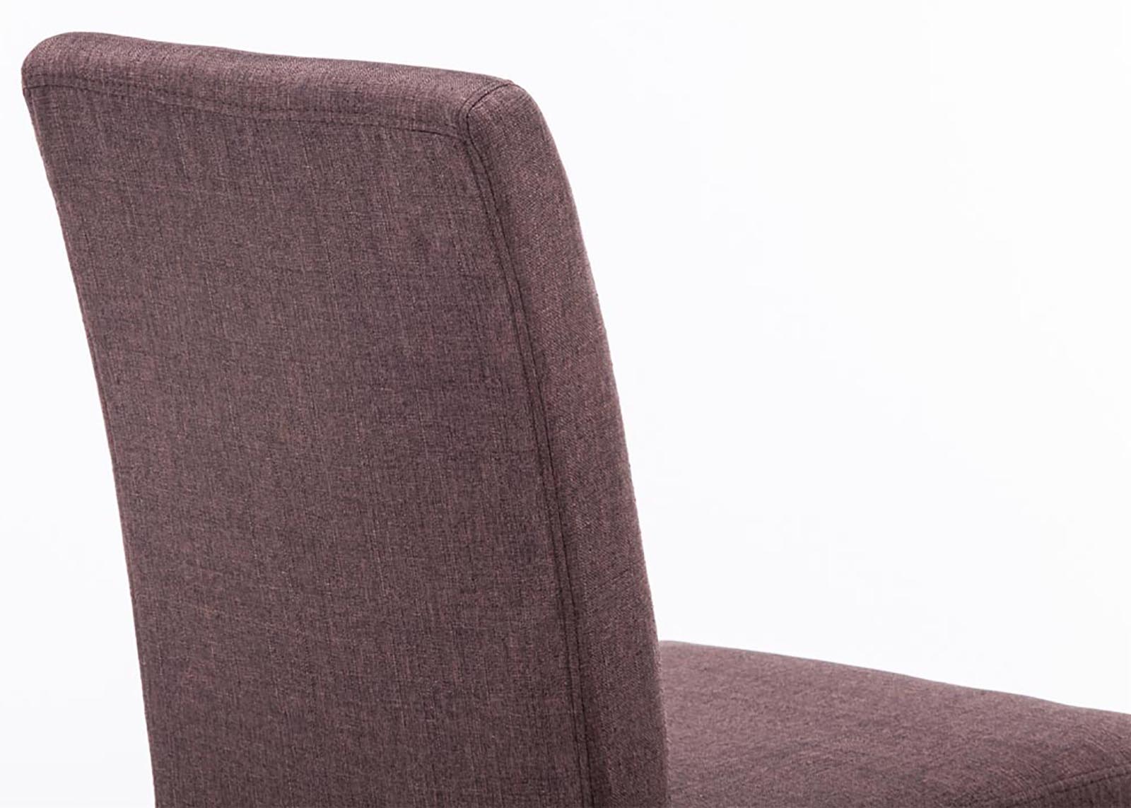 Juego de 4 Sillas de comedor Ina de tela
