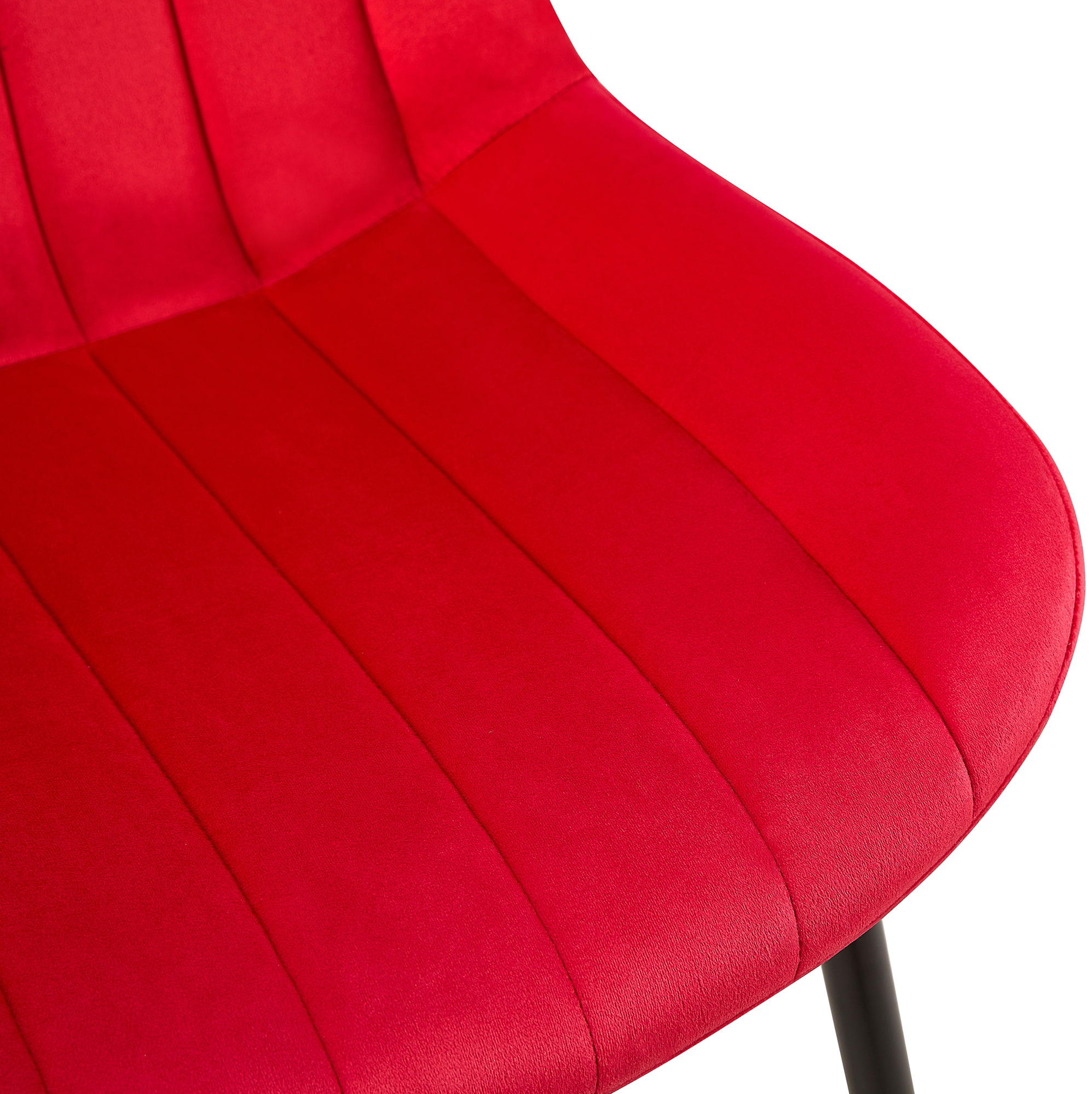 Silla de comedor Rahden en terciopelo