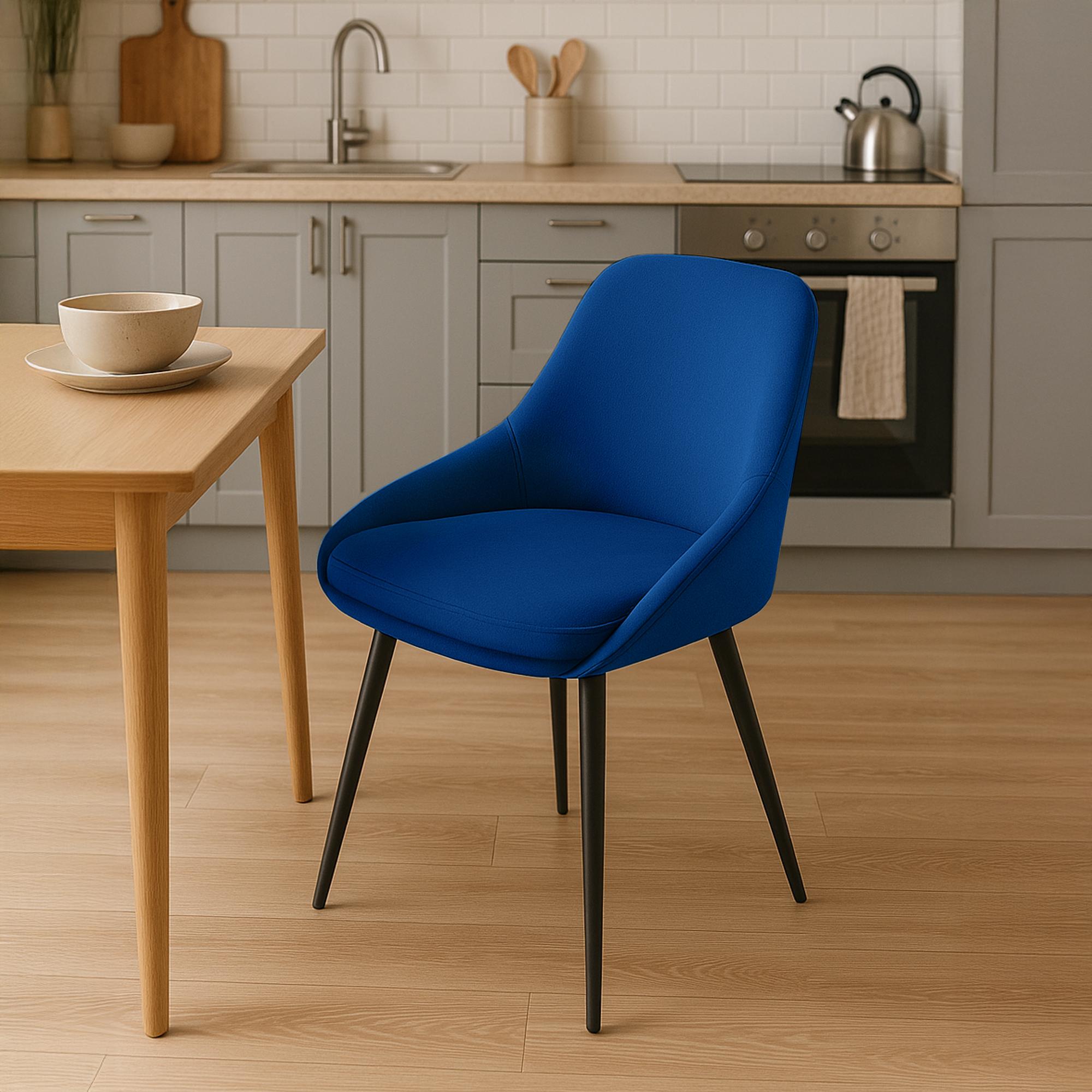 Silla de comedor Elmira Terciopelo