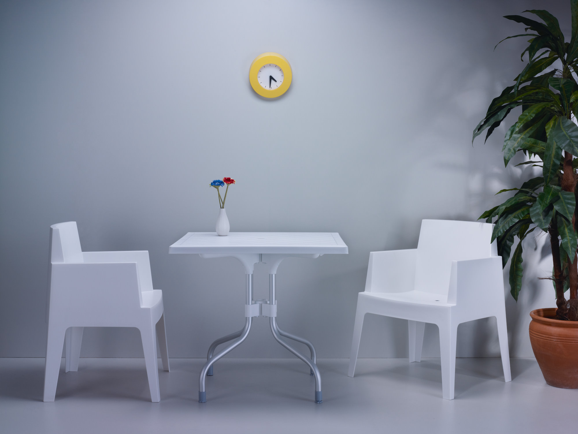 Mesa plegable Forza de 80 x 80 cm