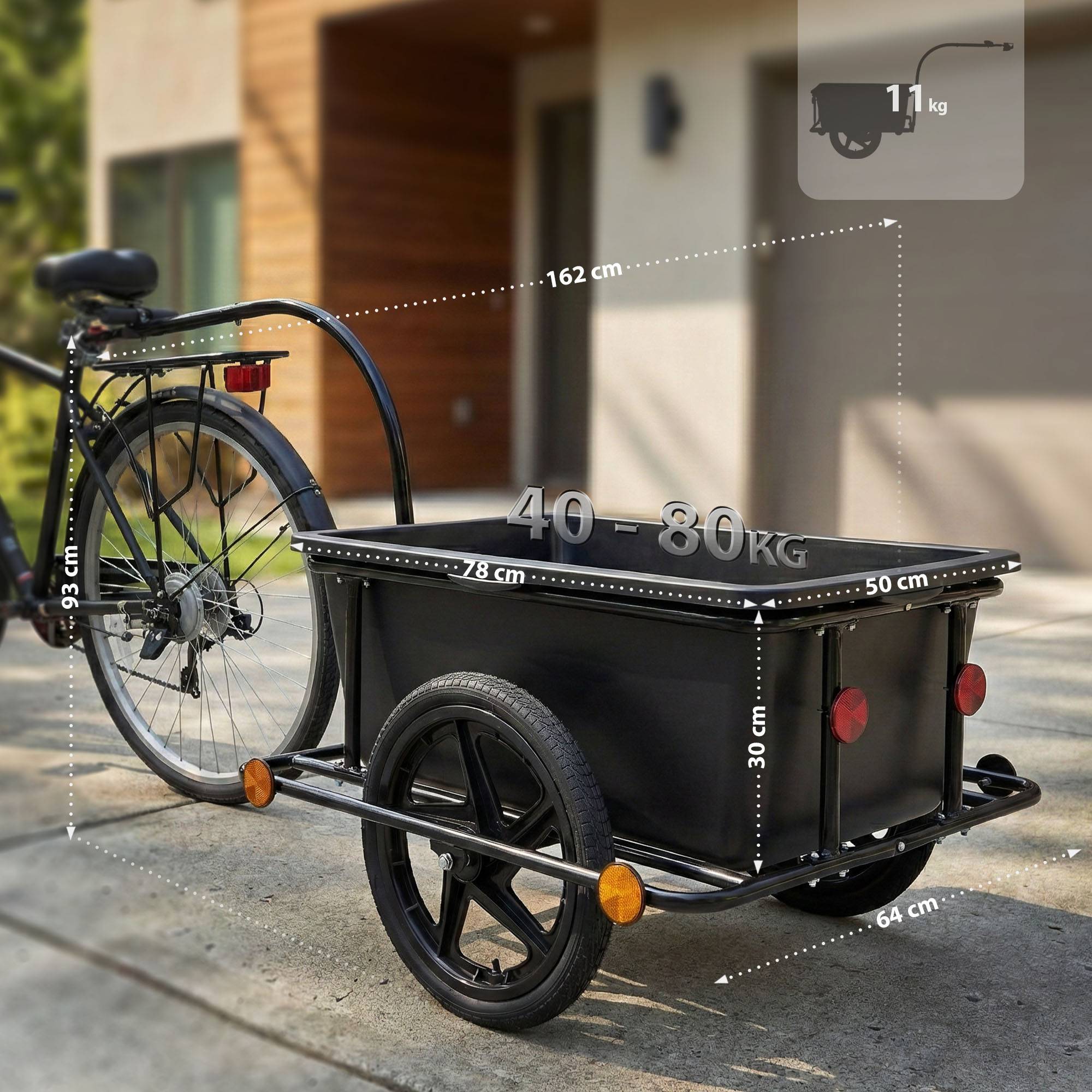 Remolque de bicicleta Haarlem