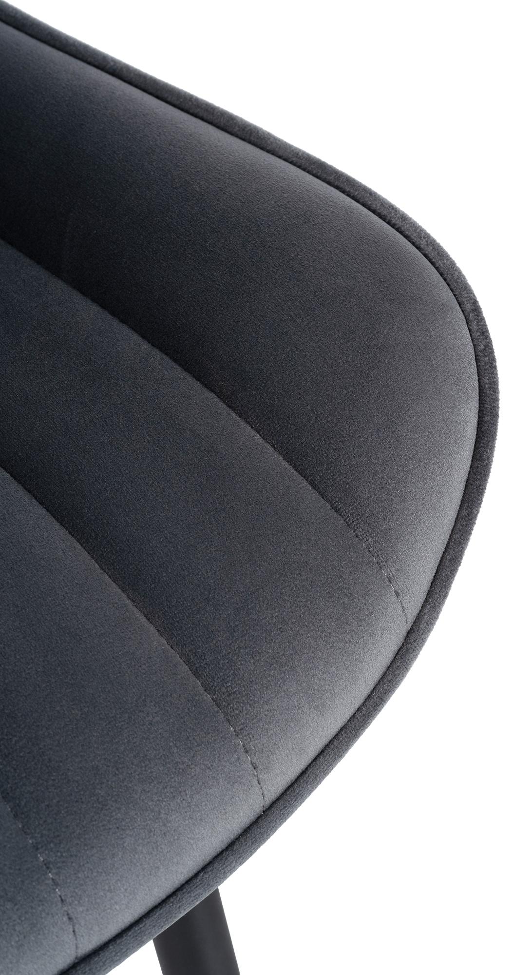 Silla de comedor Largo en terciopelo o polipiel
