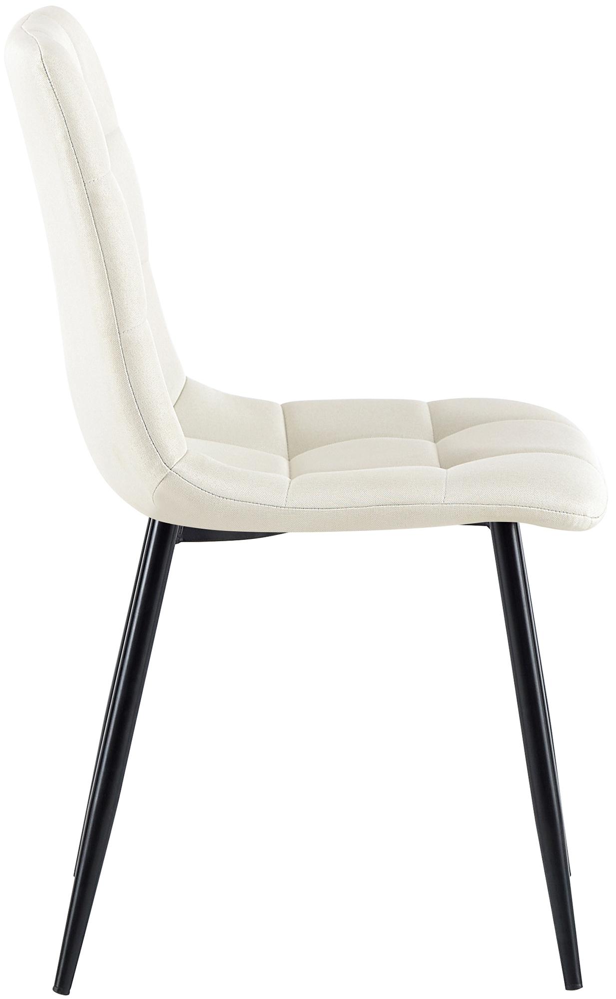 Silla de comedor Antibes de tela