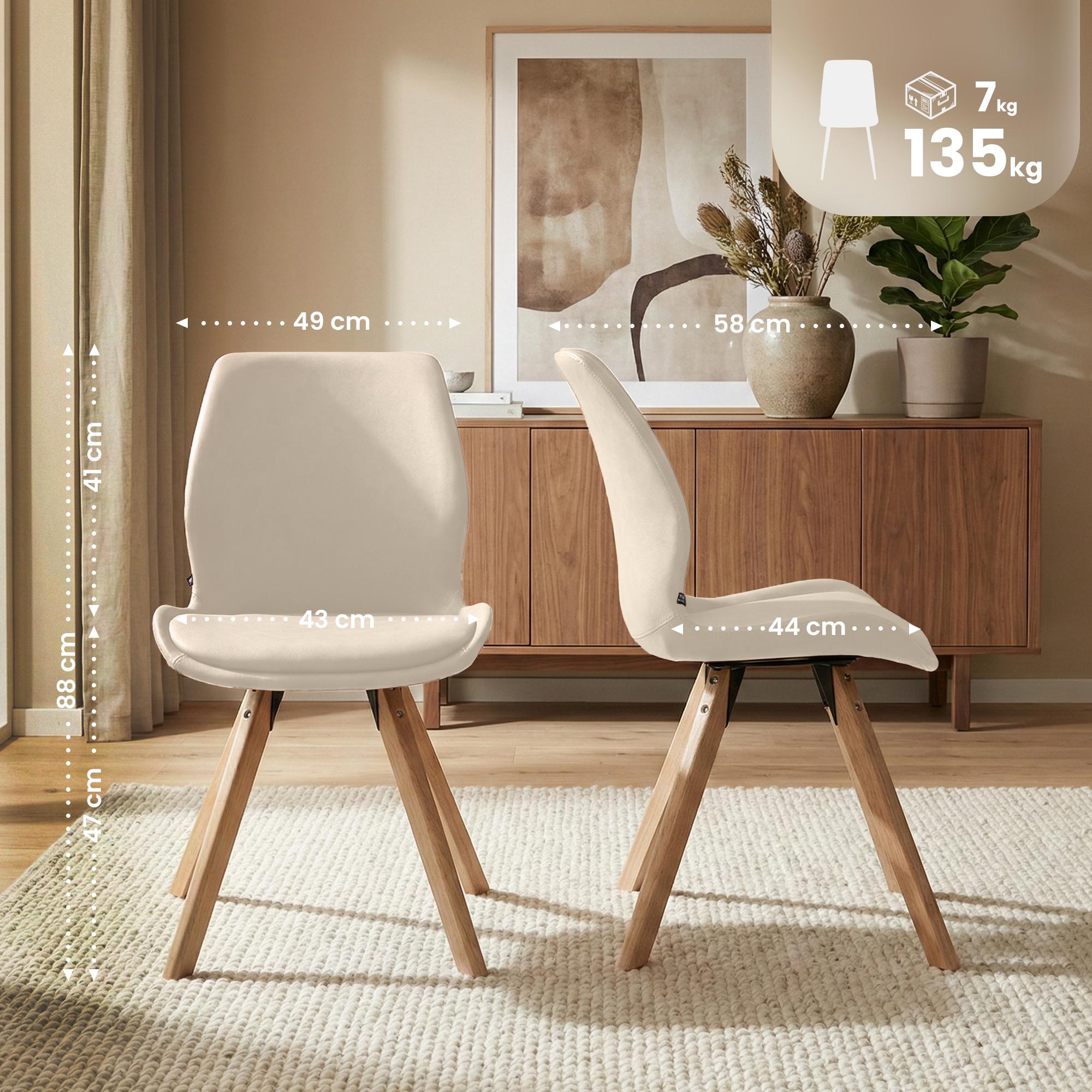 Silla de comedor Luna