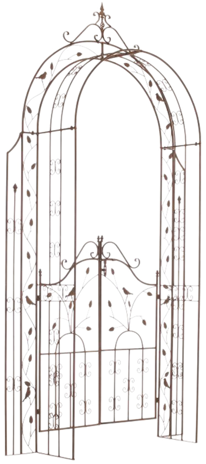 Arco de Flores para Jardín con Puerta Grenada