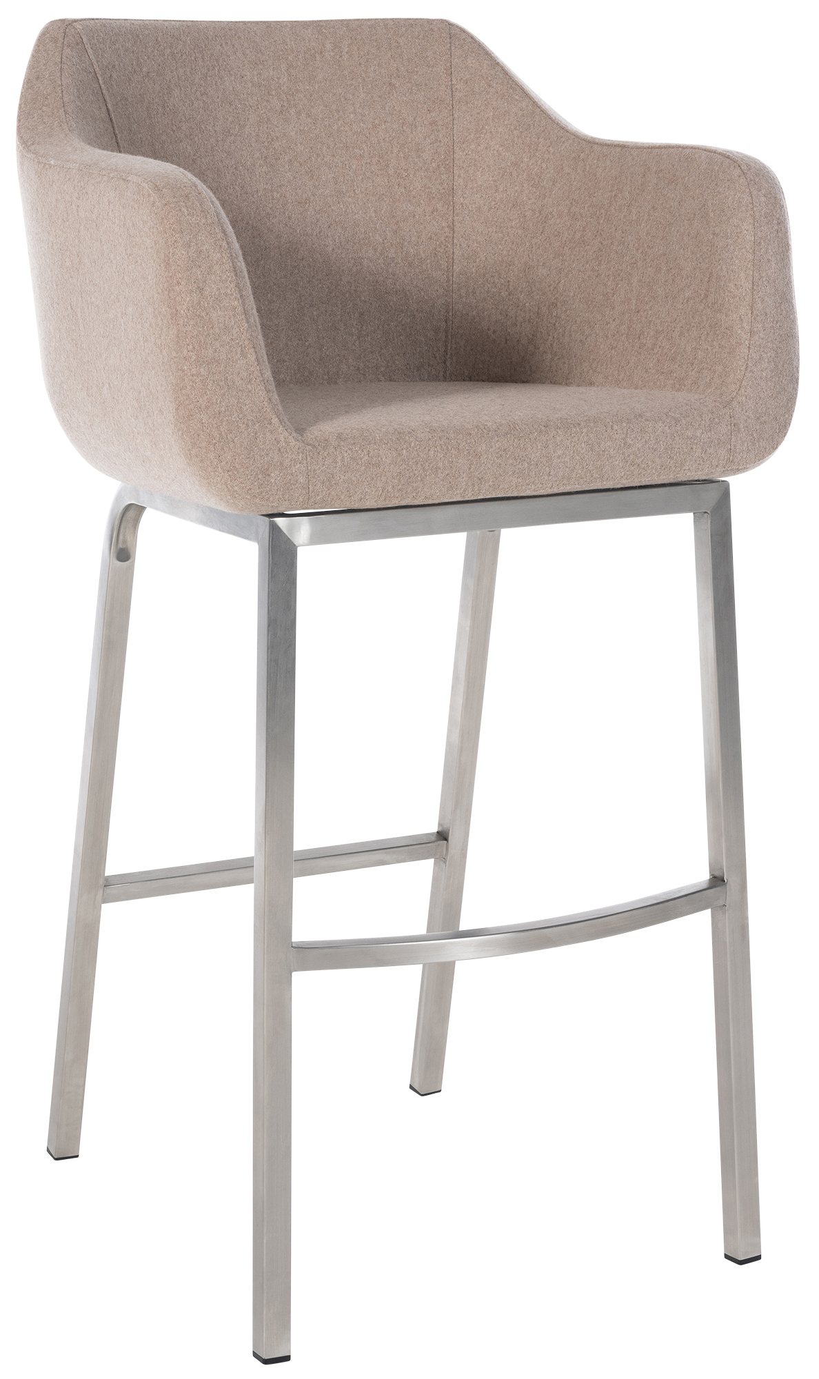 Barhocker-Monea-Filz-mit-Vierfussgestell-216407