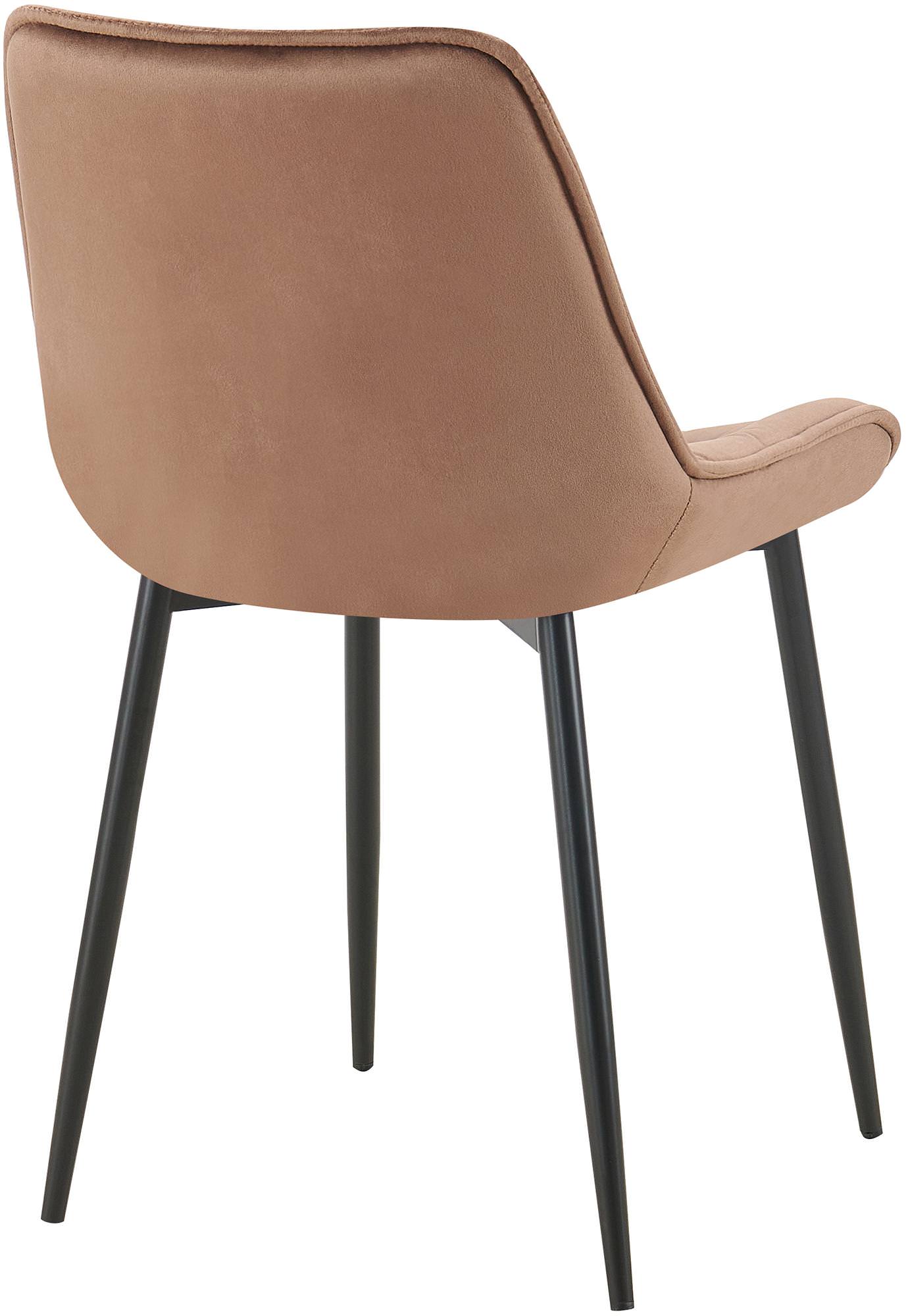 Silla de comedor Wallace de terciopelo