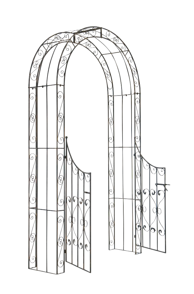 Arco de Jardín con Puerta Sina
