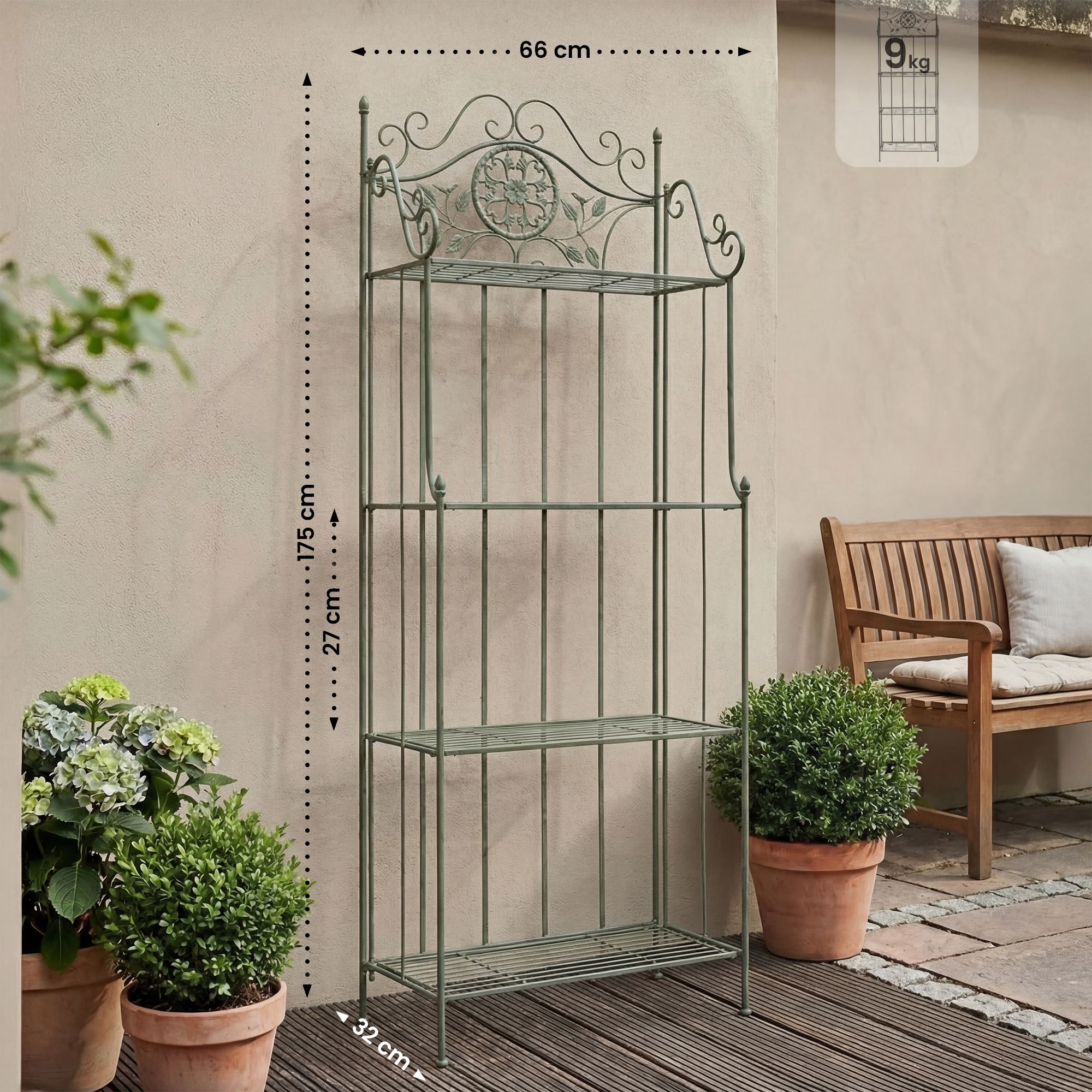 Estanteria para plantas Flora