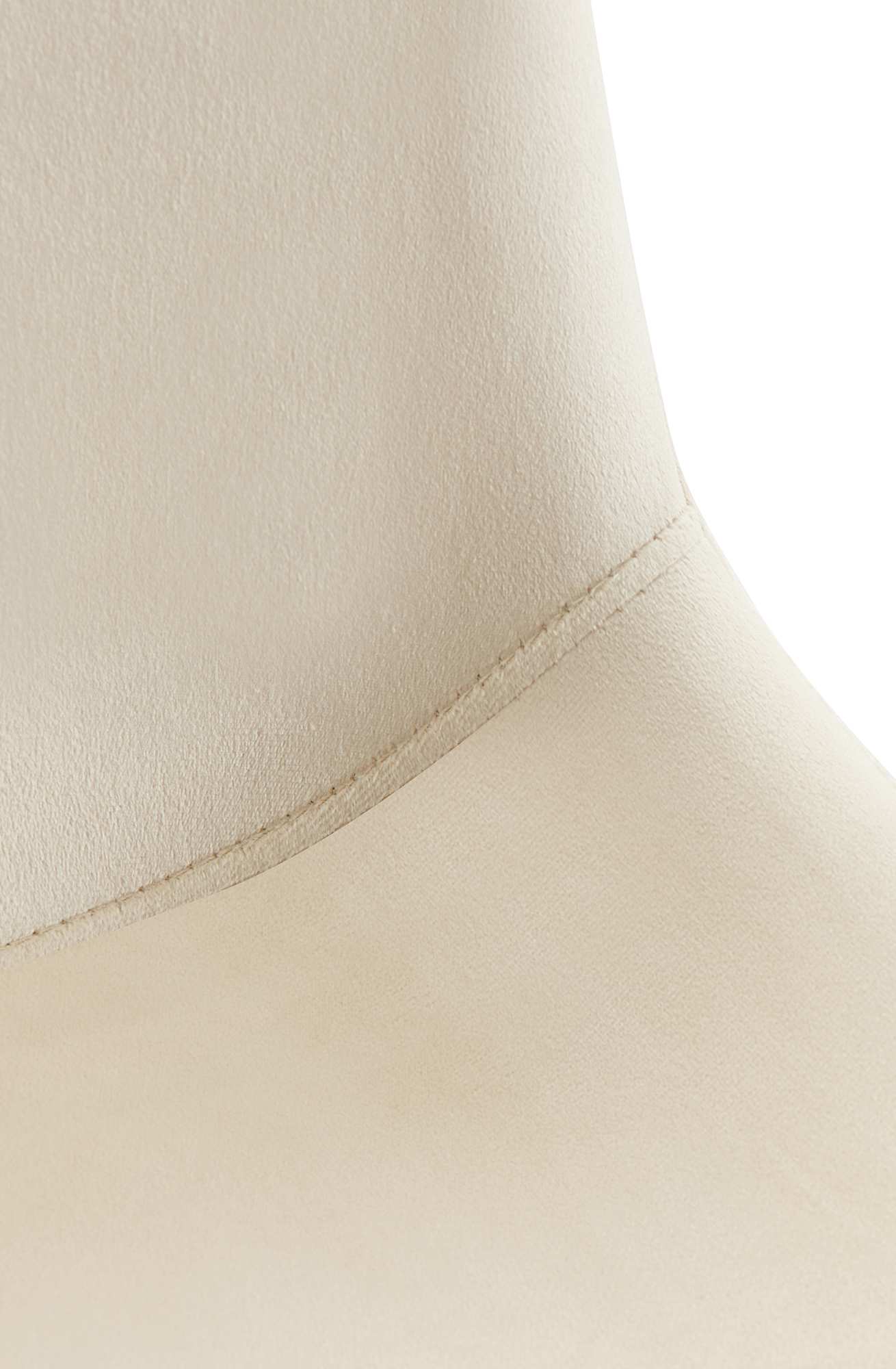 Silla de comedor Lewes de terciopelo