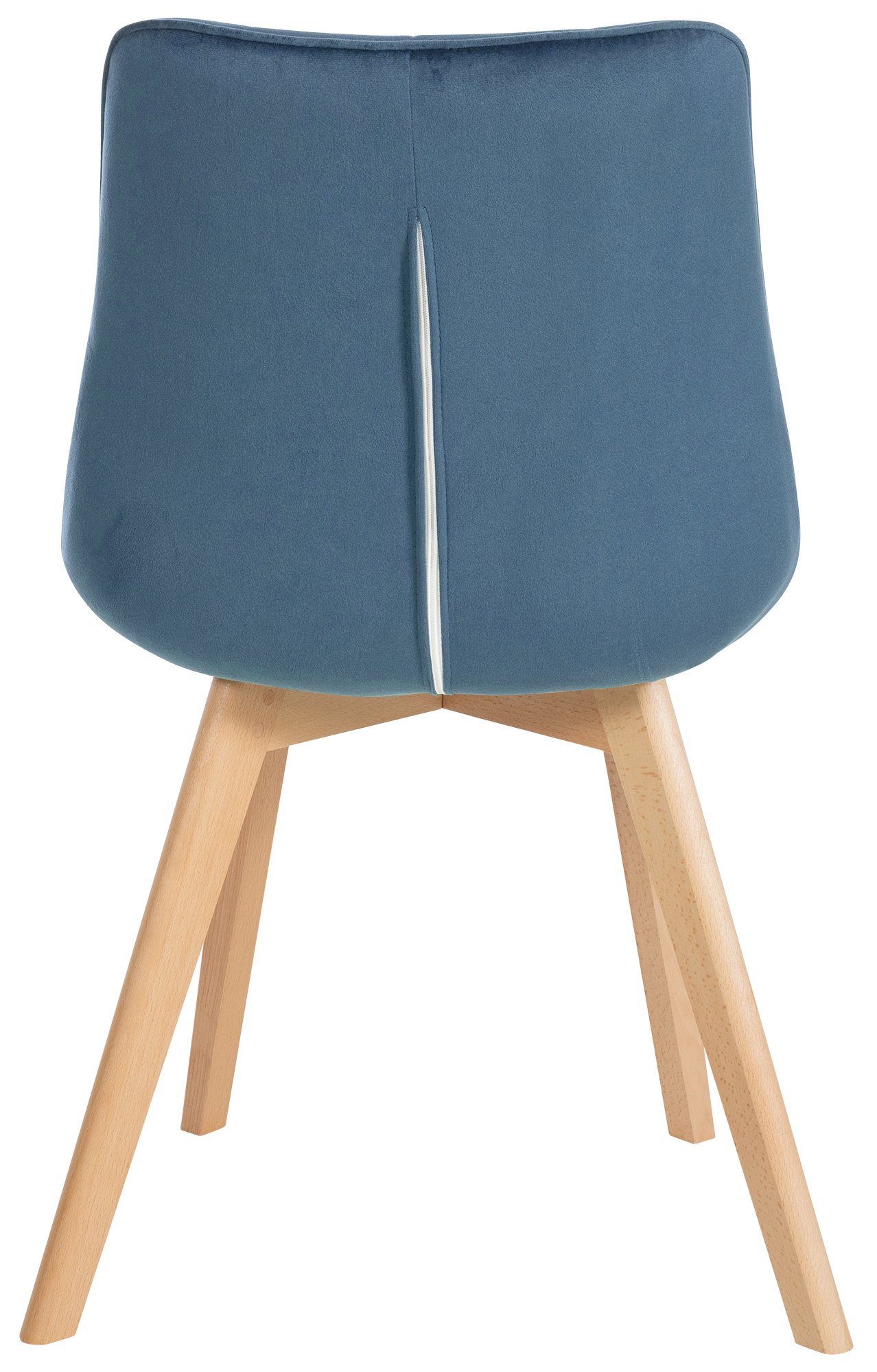 Set de 2 Sillas de comedor Brook en terciopelo