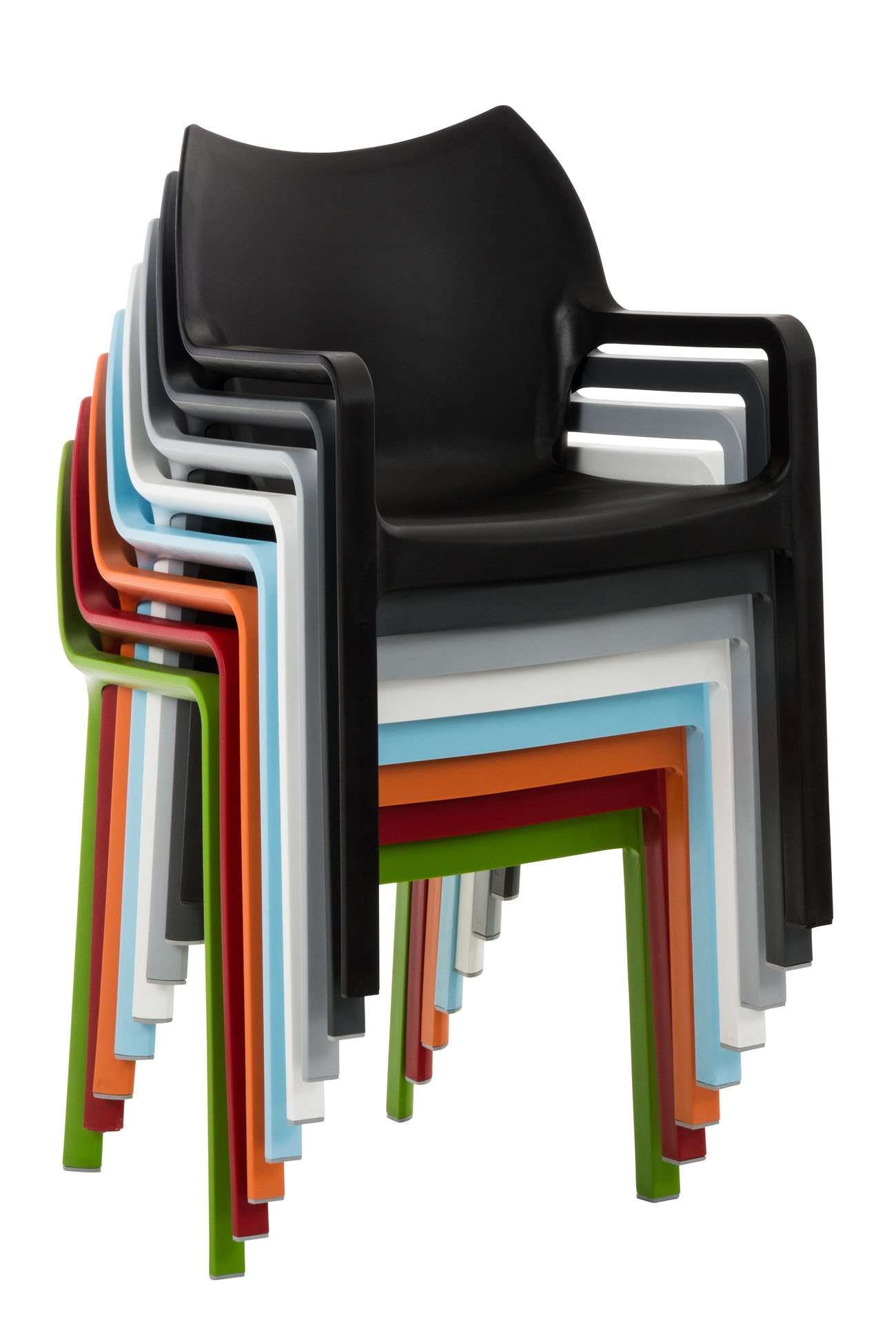 Silla de jardín Diva con reposabrazos
