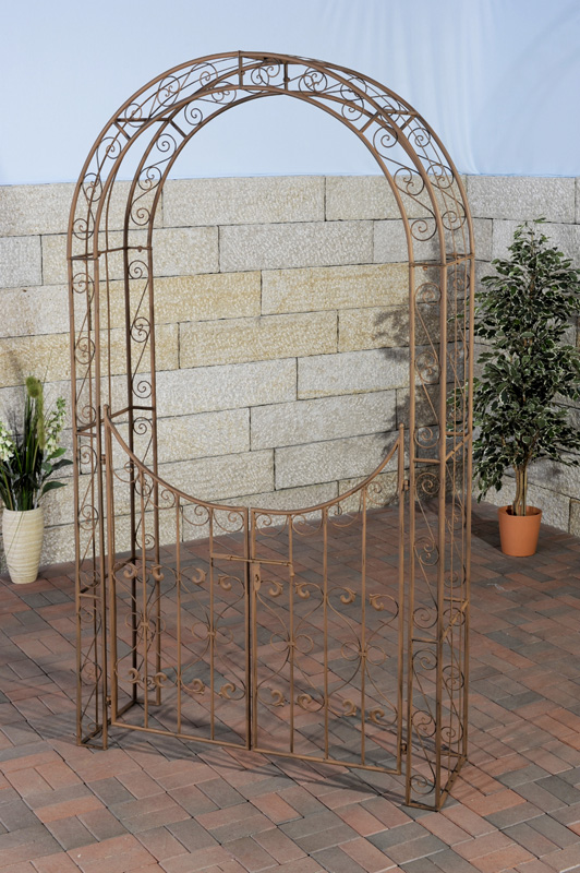 Arco de Jardín con Puerta Sina