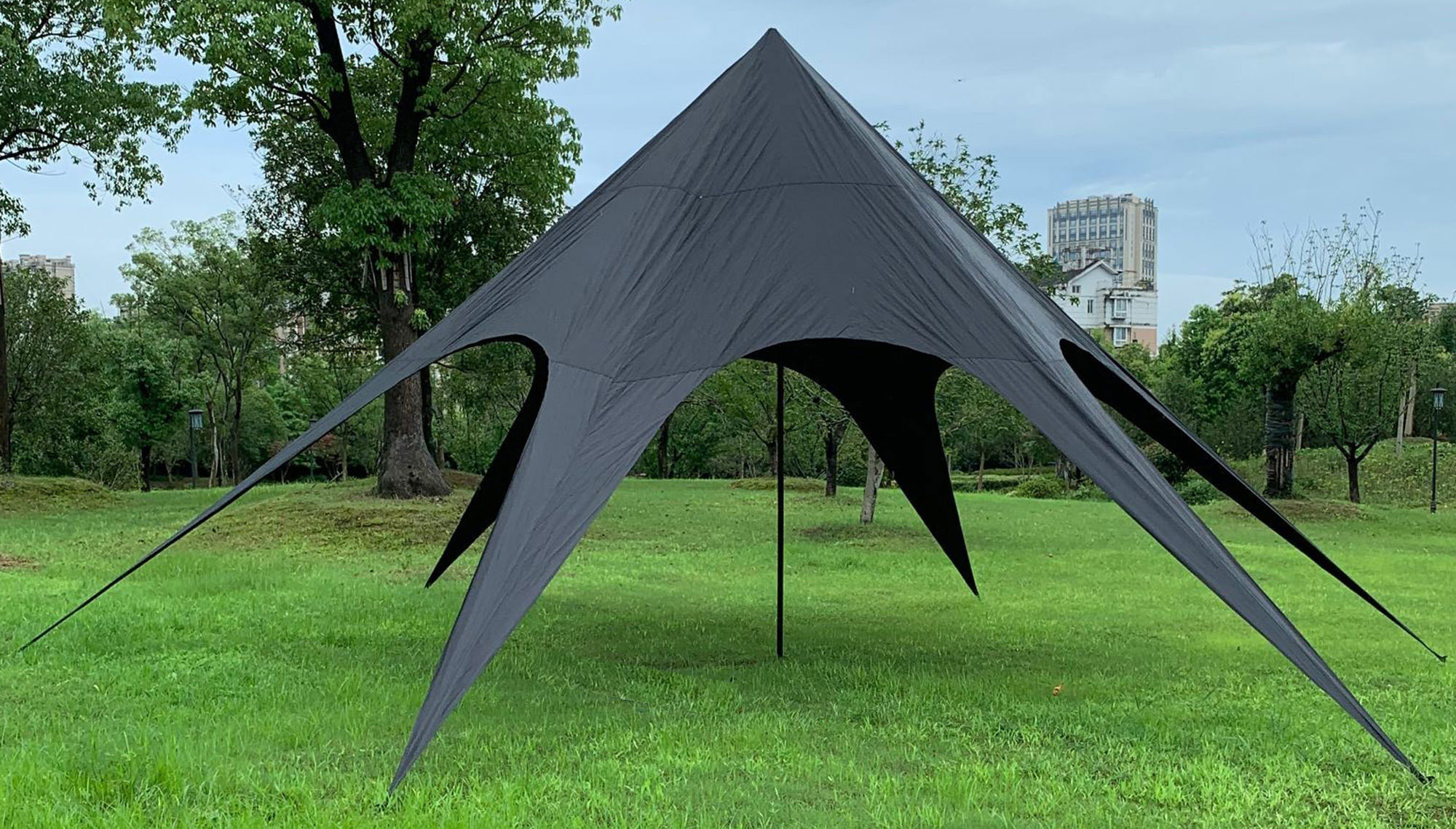 Carpa en Forma de Estrella