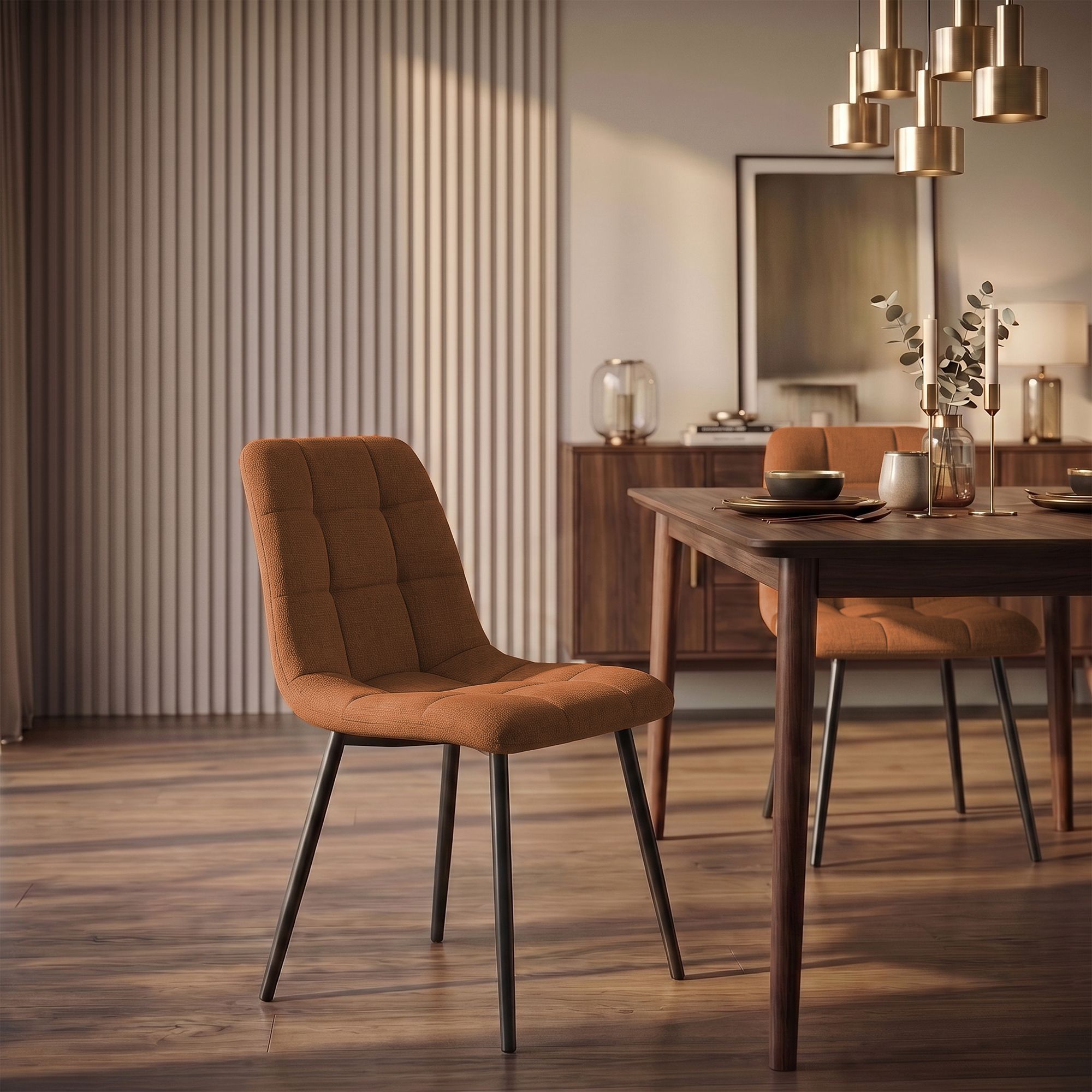 Set de 2 sillas de comedor Tilde