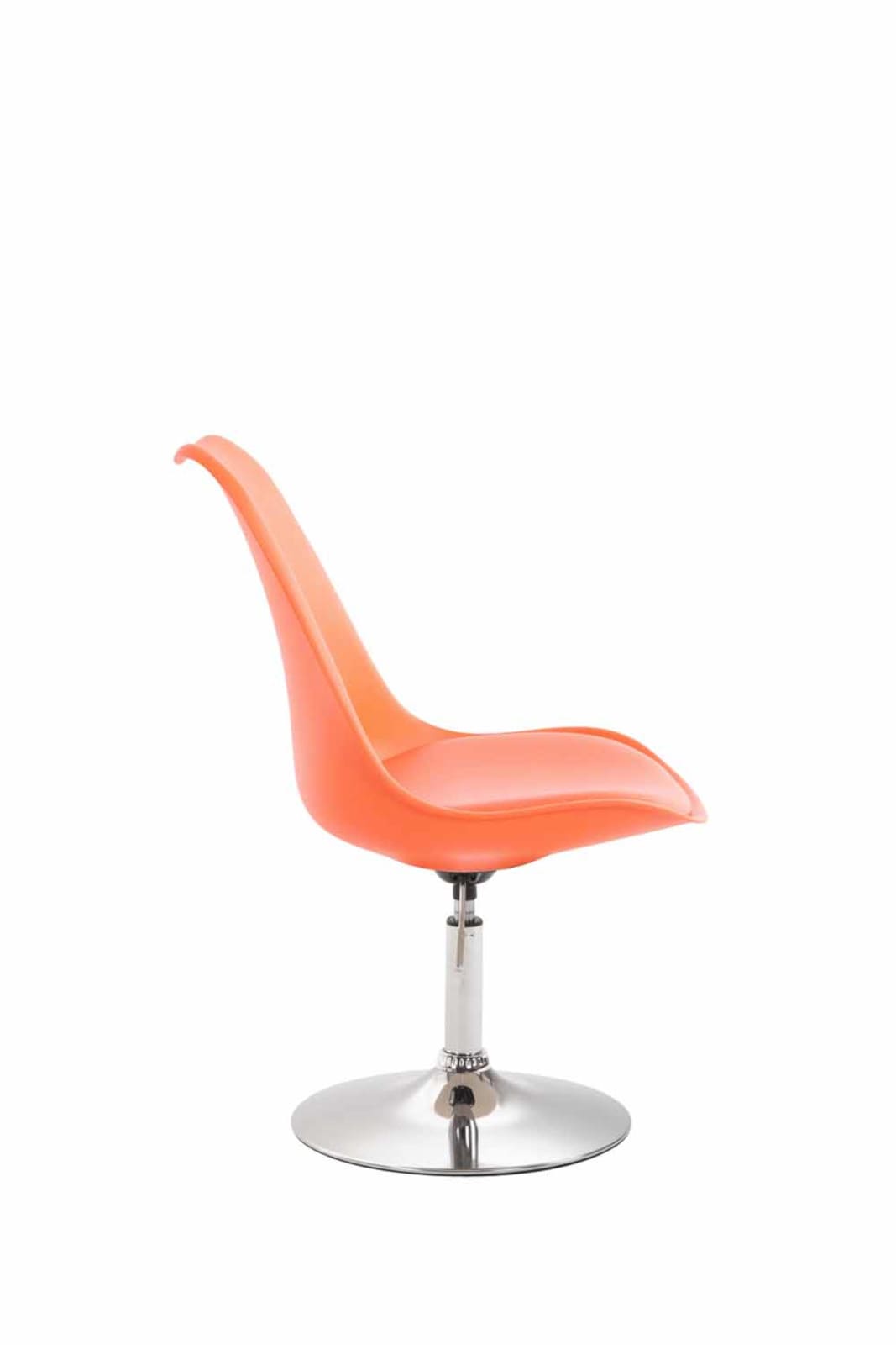 Set de 4 sillas de comedor Maverick con pie de trompeta