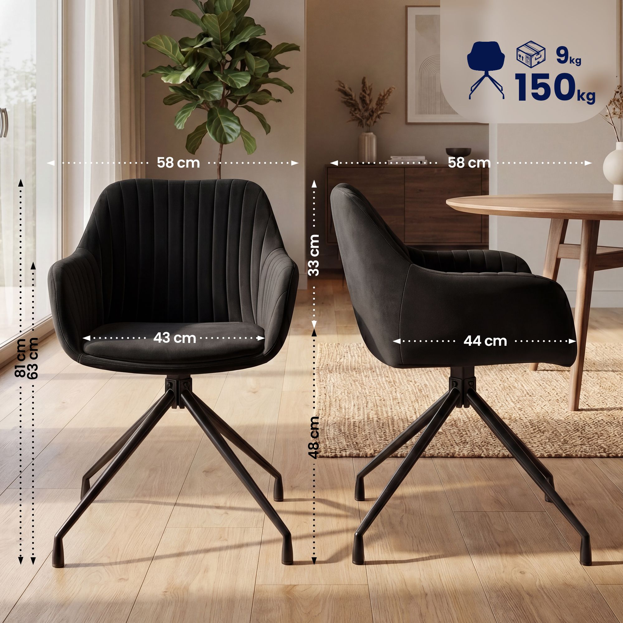 Silla de Comedor Welby