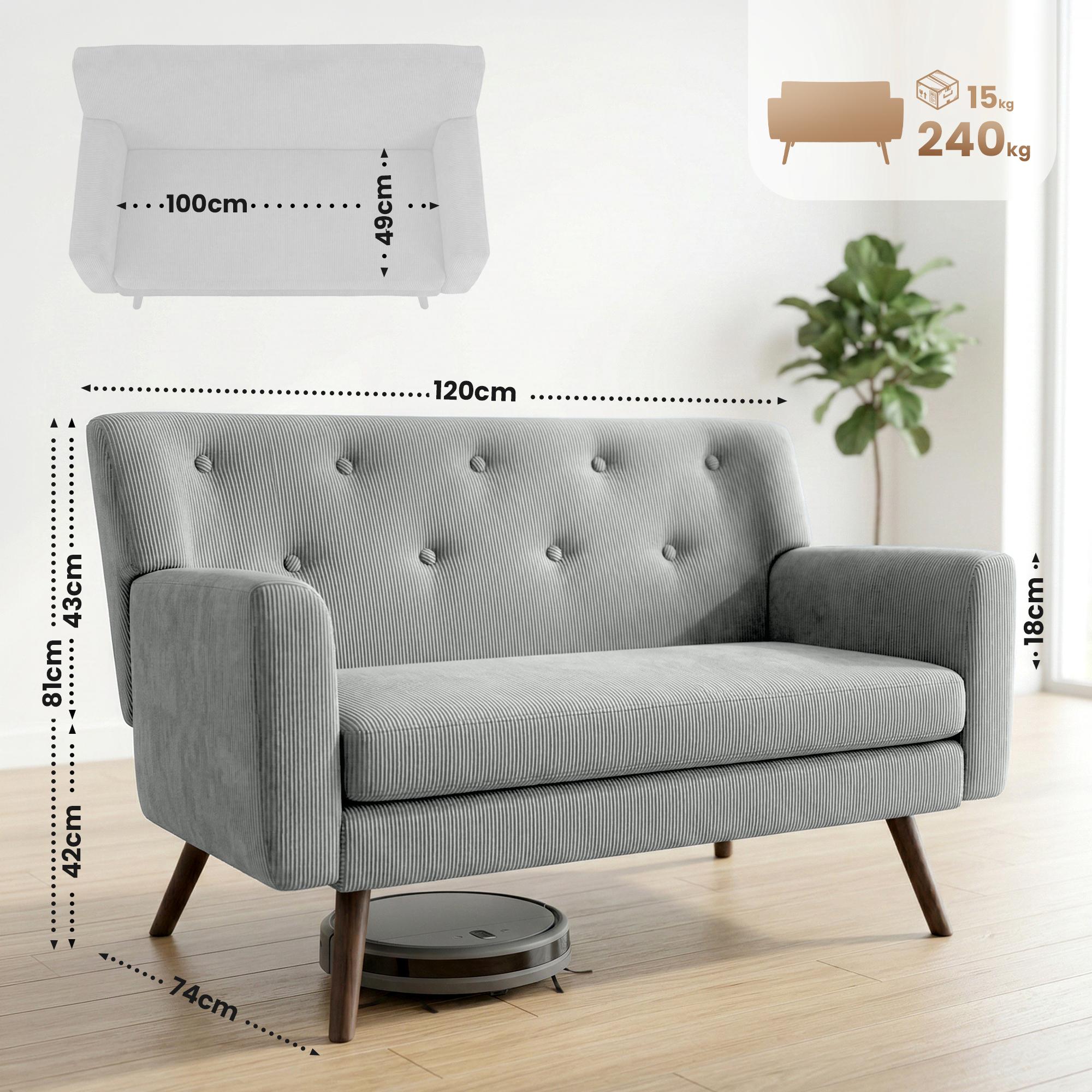 Sofa Kioni de pana