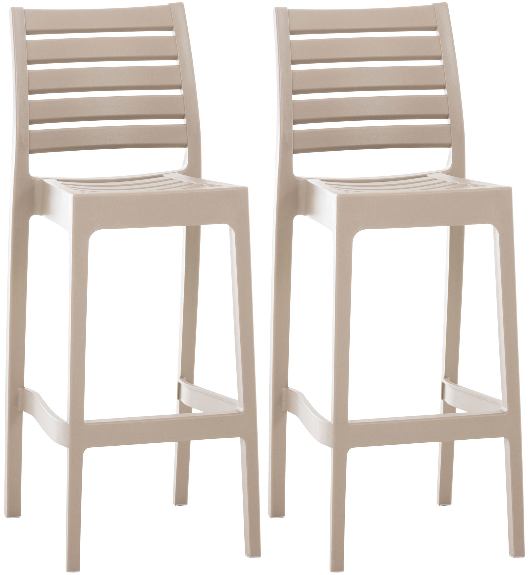 Juego de 2 taburetes de bar Ares