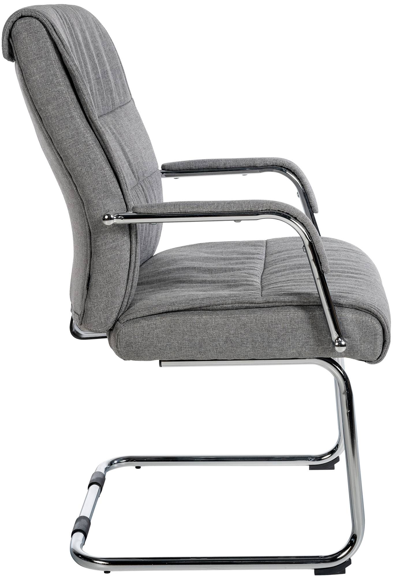 Silla Estilo Cantilever Sievert en Tela