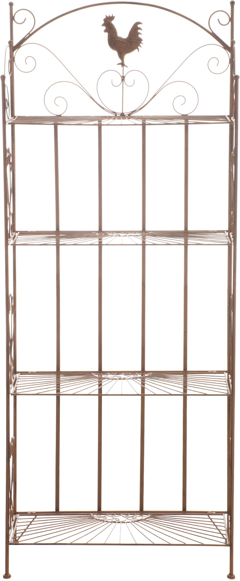 Estantería de pie Mia de hierro 153 x 62 cm