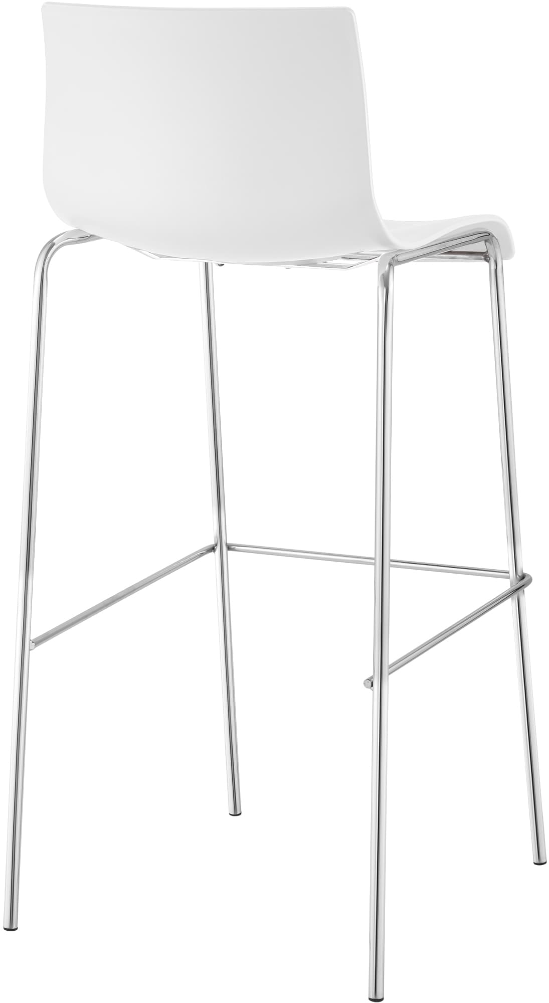 Pack de 2 Taburetes de Bar Hover de Plástico